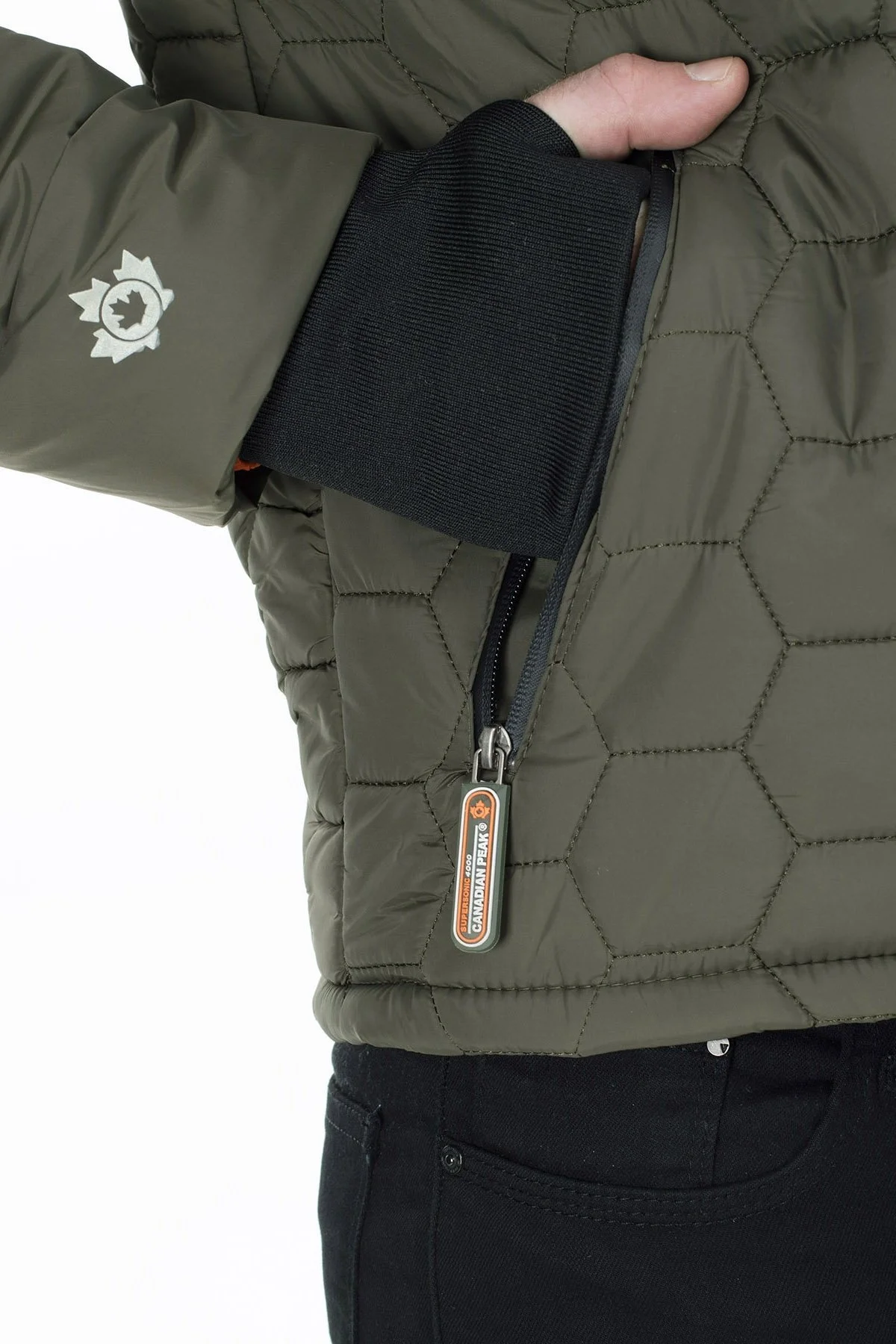 Canadian Peak Outdoor Erkek Parka BAROME HAKİ - 9