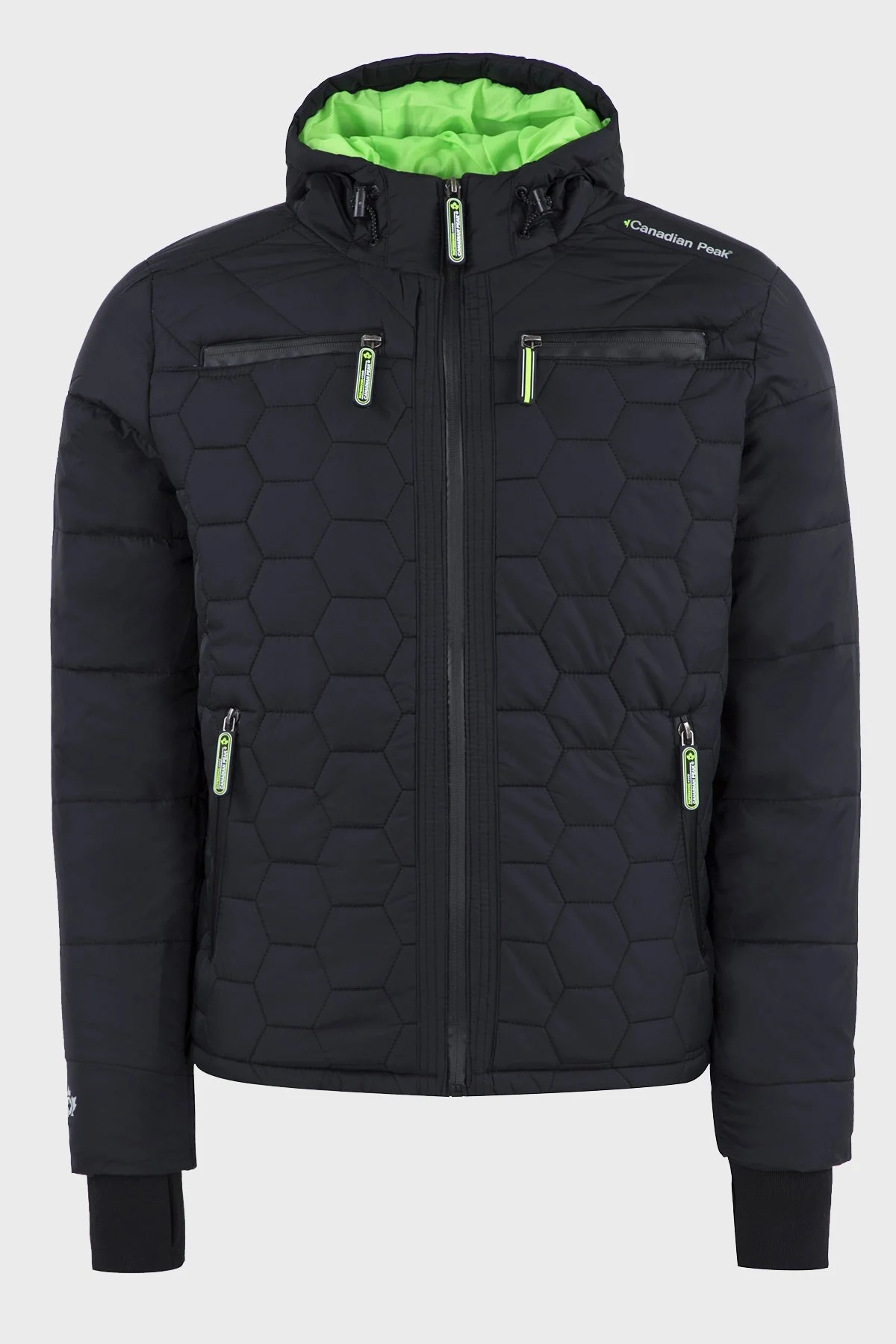 Canadian Peak Outdoor Erkek Parka BAROME SİYAH - 1