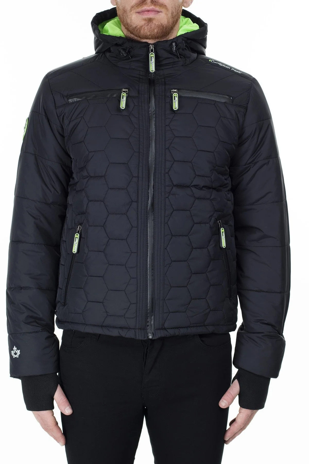 Canadian Peak Outdoor Erkek Parka BAROME SİYAH - 2