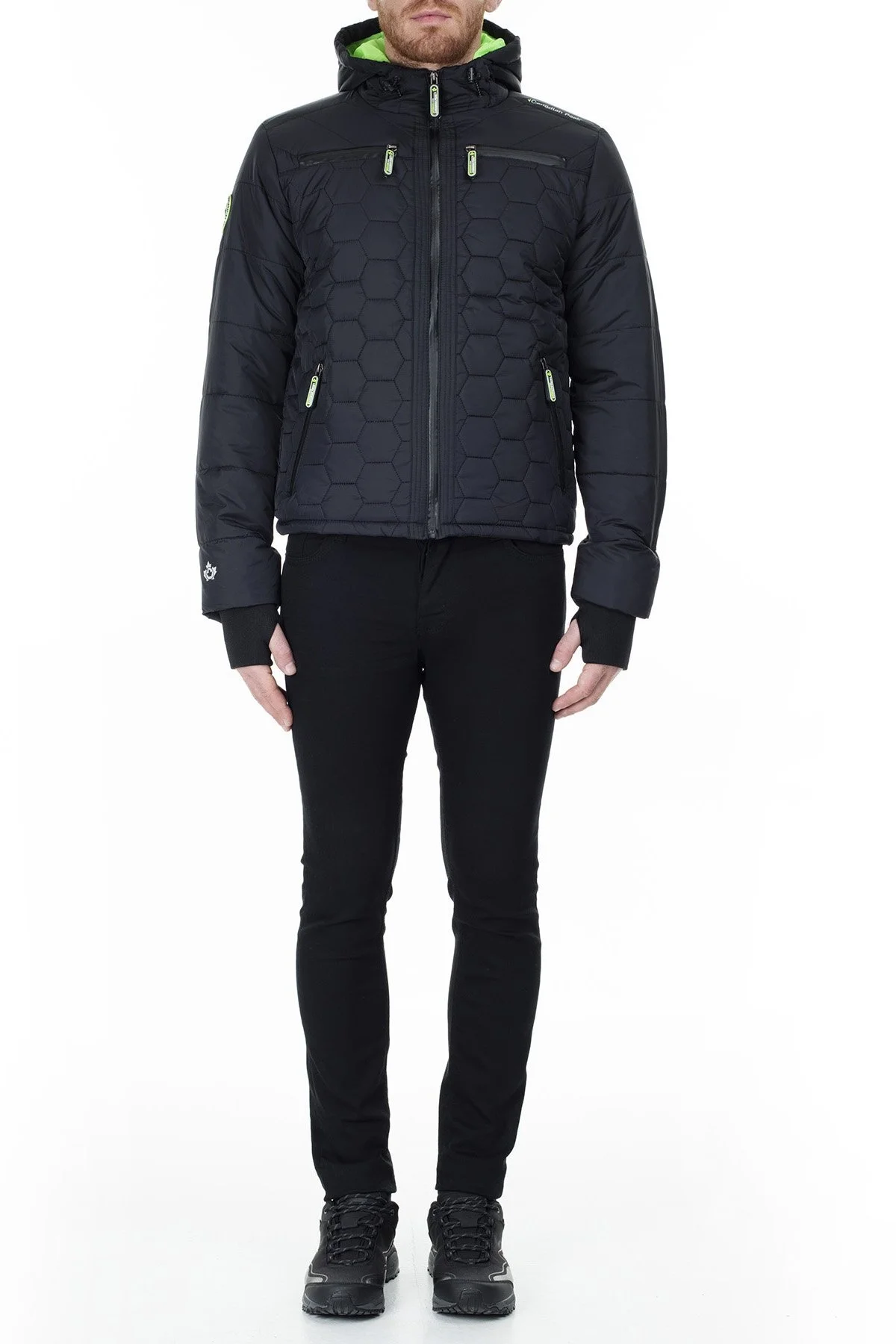 Canadian Peak Outdoor Erkek Parka BAROME SİYAH - 8