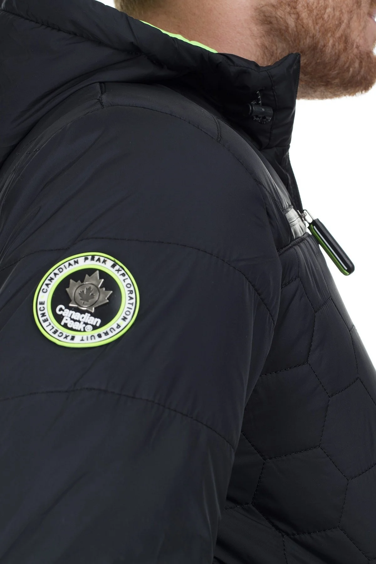 Canadian Peak Outdoor Erkek Parka BAROME SİYAH - 11