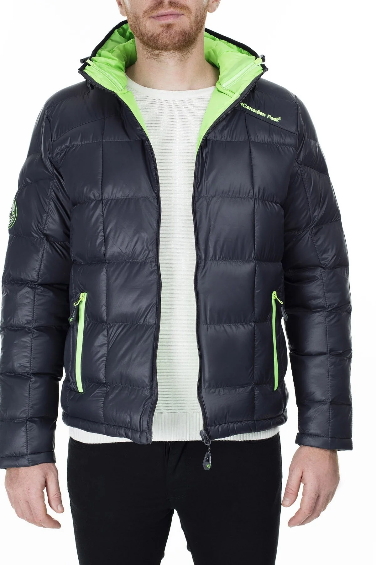 Canadian Peak Outdoor Erkek Parka DACTYLOM KOYU GRİ - 5