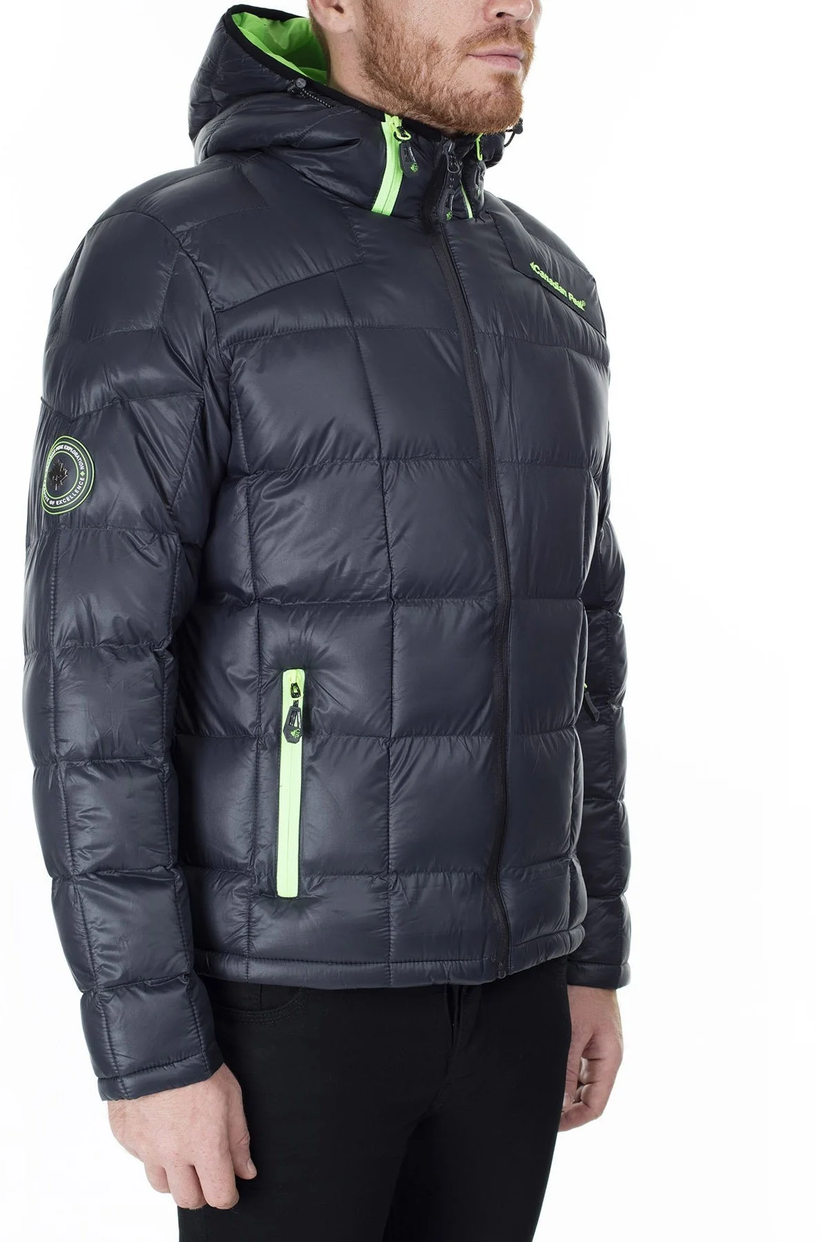 Canadian Peak Outdoor Erkek Parka DACTYLOM KOYU GRİ - 6
