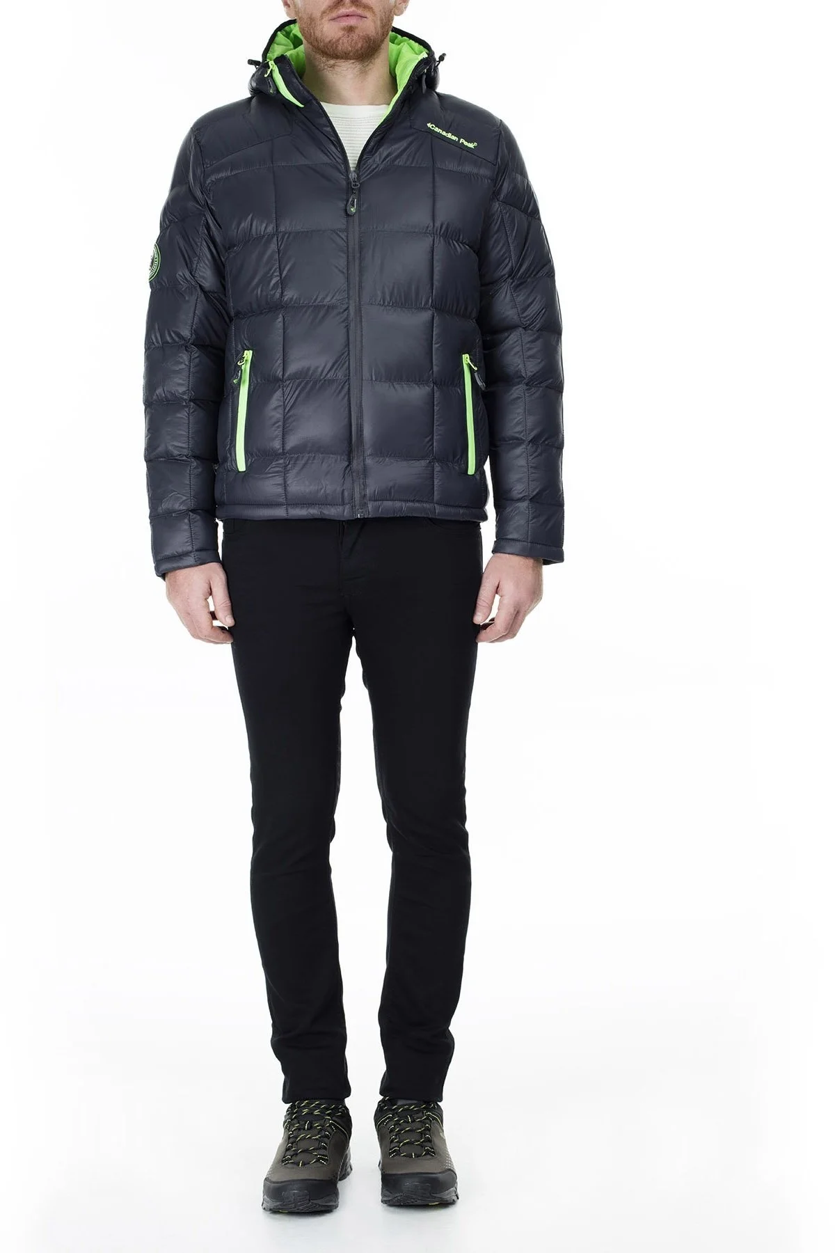 Canadian Peak Outdoor Erkek Parka DACTYLOM KOYU GRİ - 7