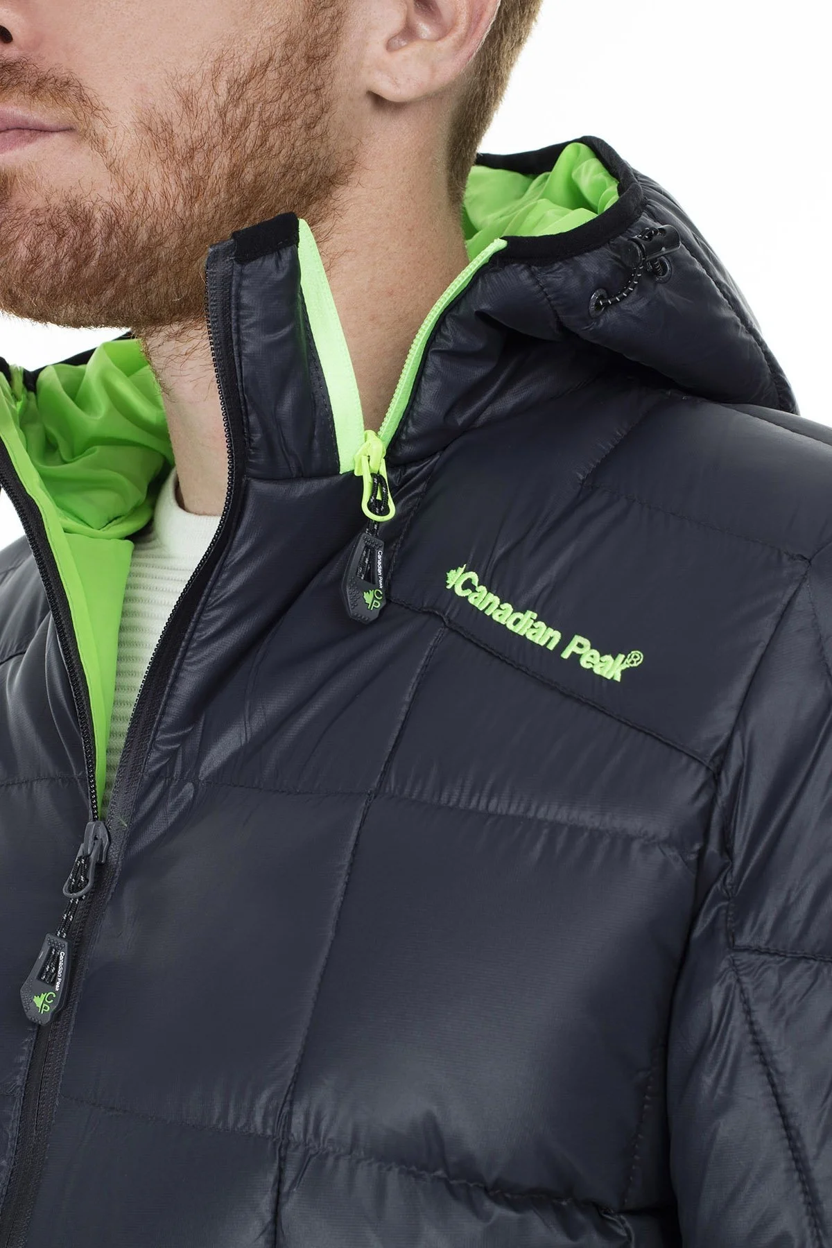 Canadian Peak Outdoor Erkek Parka DACTYLOM KOYU GRİ - 8