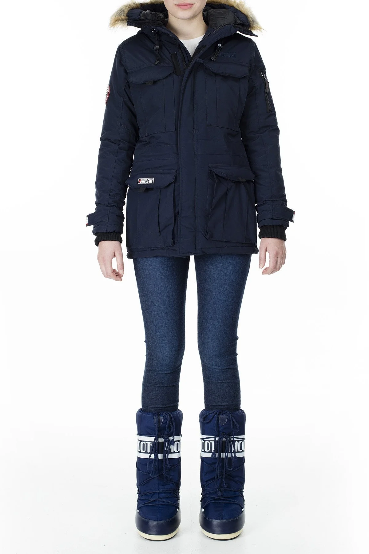 Canadian Peak Outdoor Bayan Parka BABILONIA LACİVERT - 7