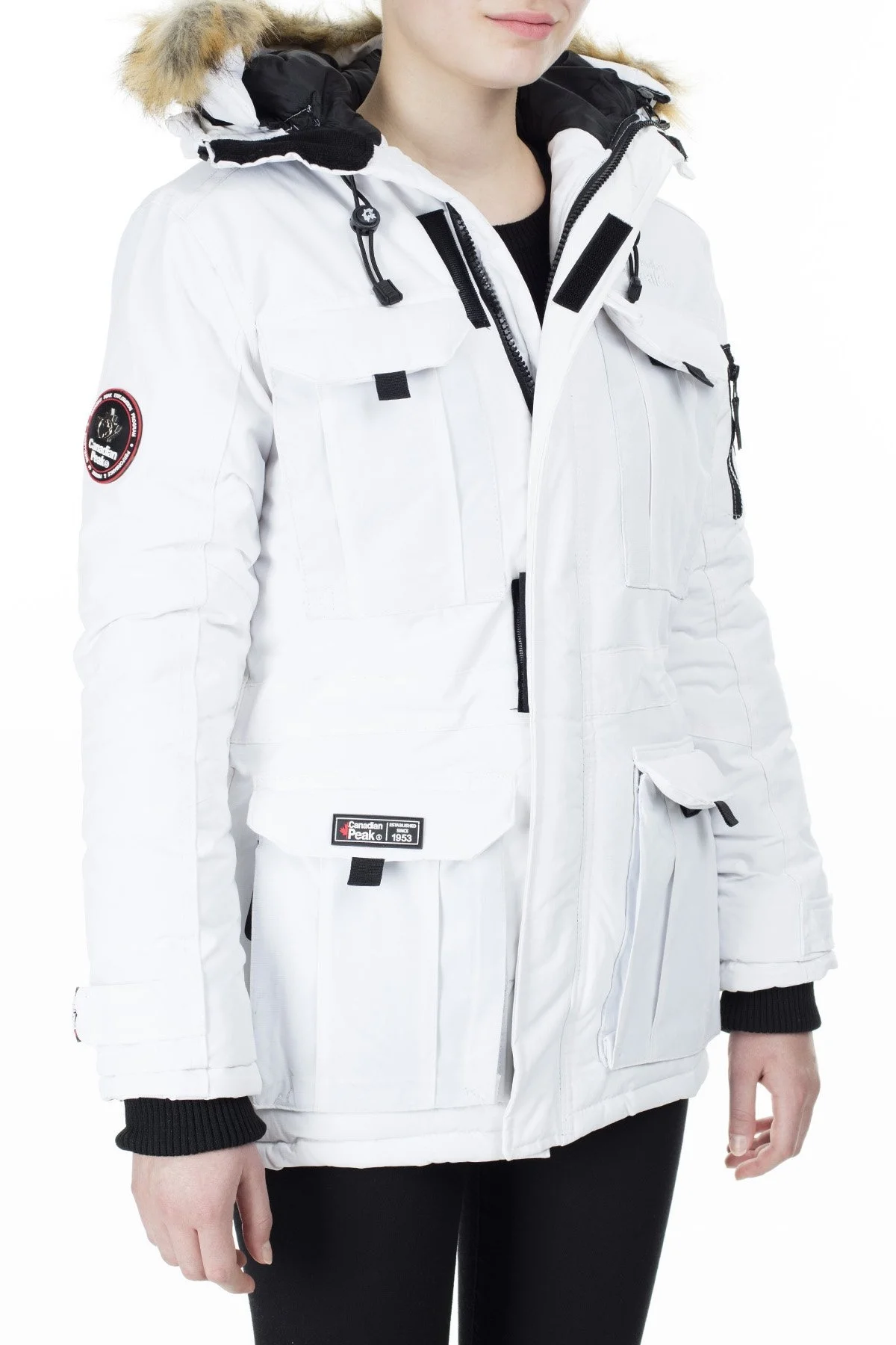 Canadian Peak Outdoor Bayan Parka BABILONIA BEYAZ - 6