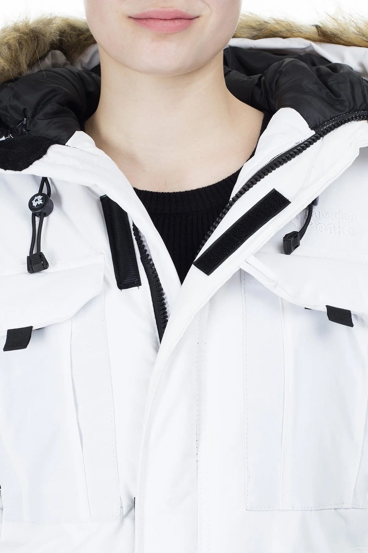 Canadian Peak Outdoor Bayan Parka BABILONIA BEYAZ - 8