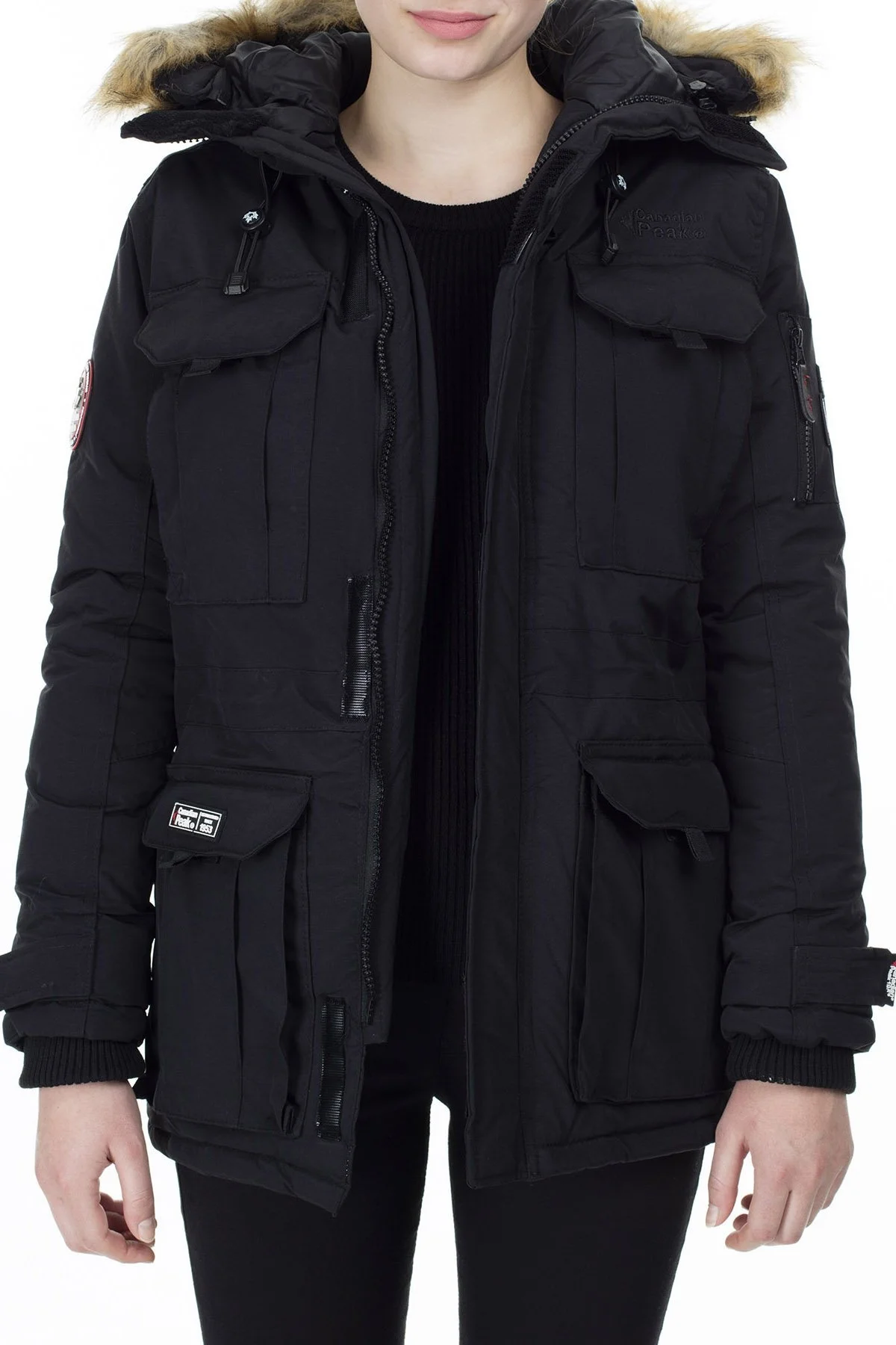 Canadian Peak Outdoor Bayan Parka BABILONIA SİYAH - 5