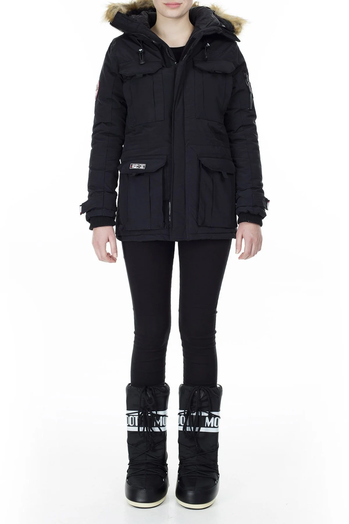 Canadian Peak Outdoor Bayan Parka BABILONIA SİYAH - 7