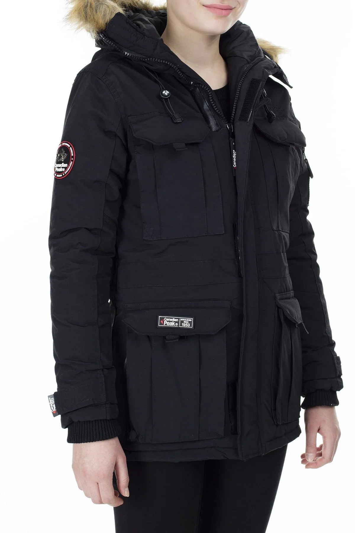 Canadian Peak Outdoor Bayan Parka BABILONIA SİYAH - 15