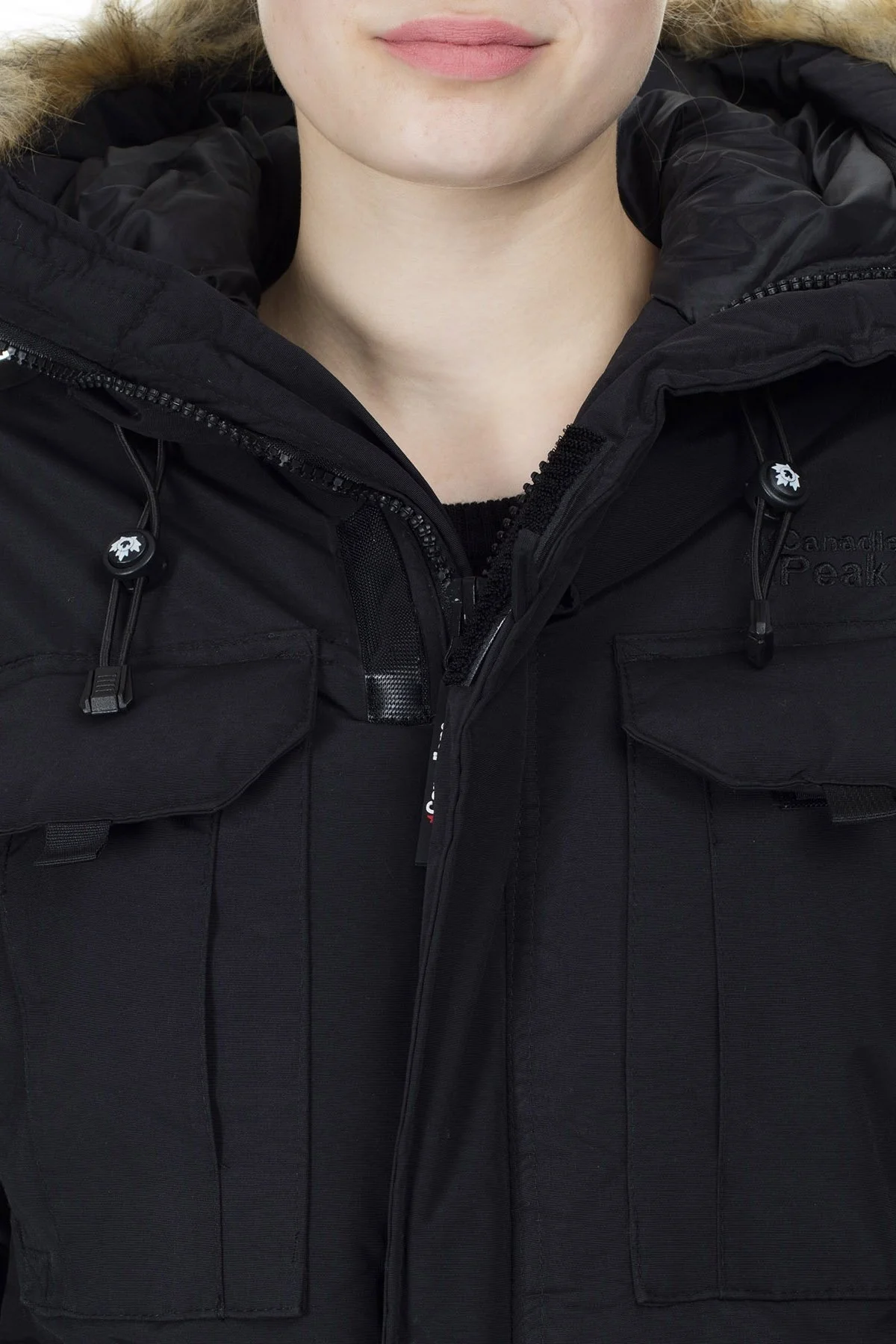 Canadian Peak Outdoor Bayan Parka BABILONIA SİYAH - 17