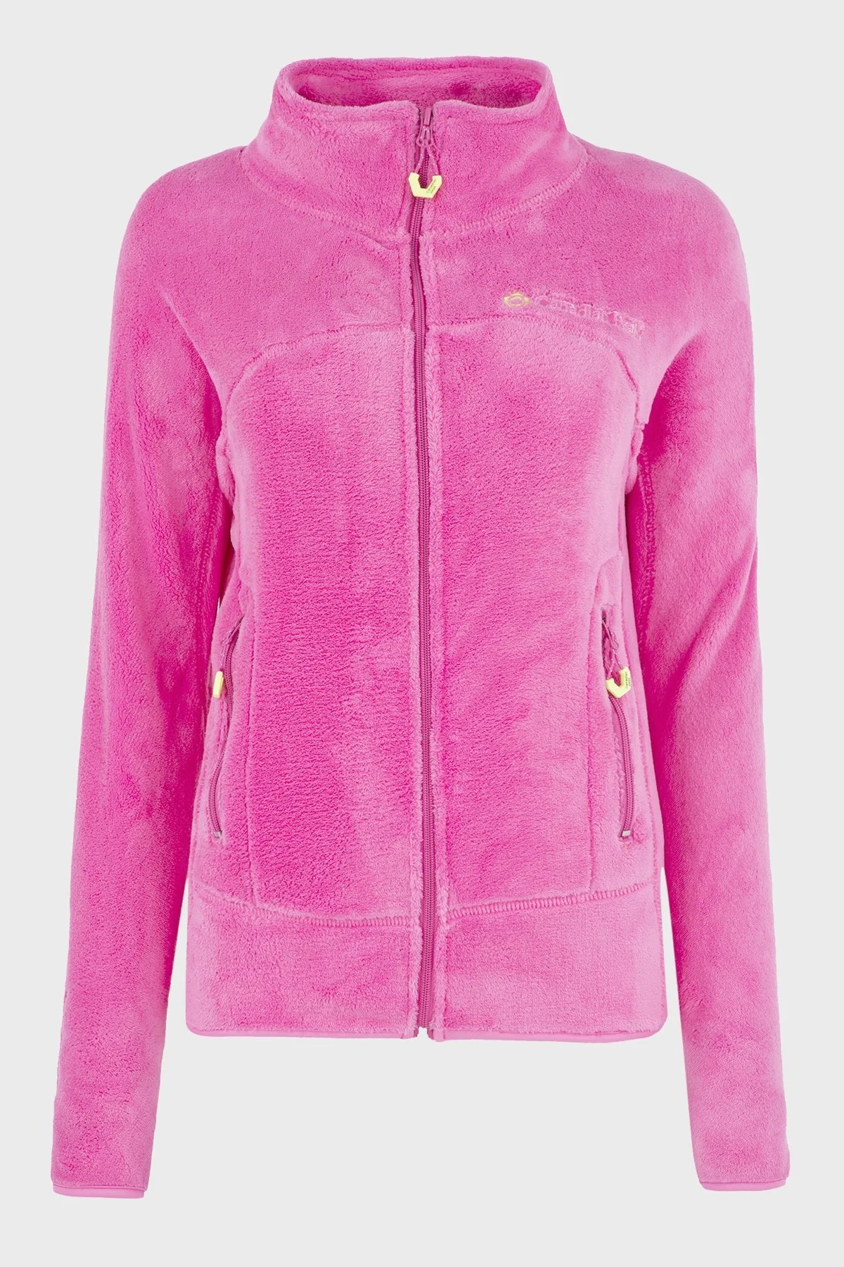 Canadian Peak Yumuşak Dokulu Fermuarlı Outdoor Bayan Polar UDILAS PEMBE - 1