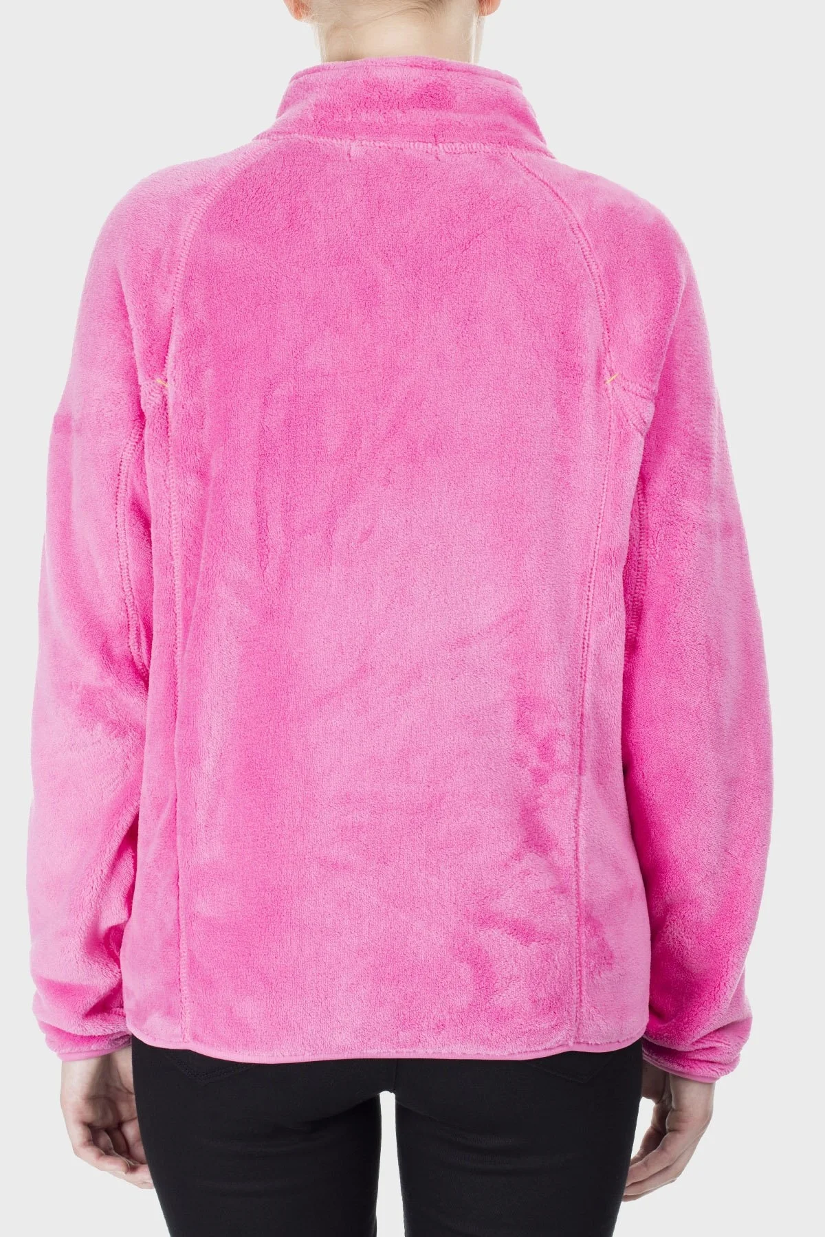 Canadian Peak Yumuşak Dokulu Fermuarlı Outdoor Bayan Polar UDILAS PEMBE - 3