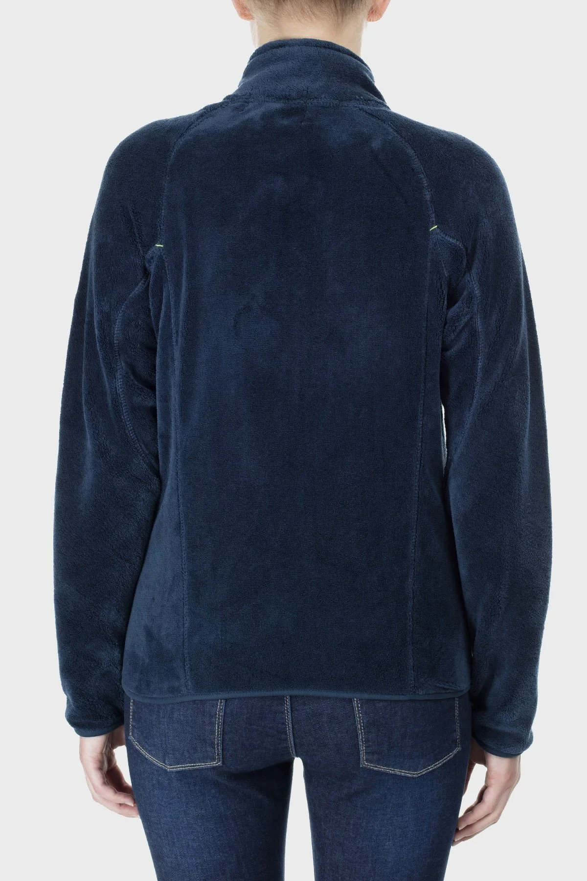 Canadian Peak Yumuşak Dokulu Fermuarlı Outdoor Bayan Polar UDILAS LACİVERT - 3