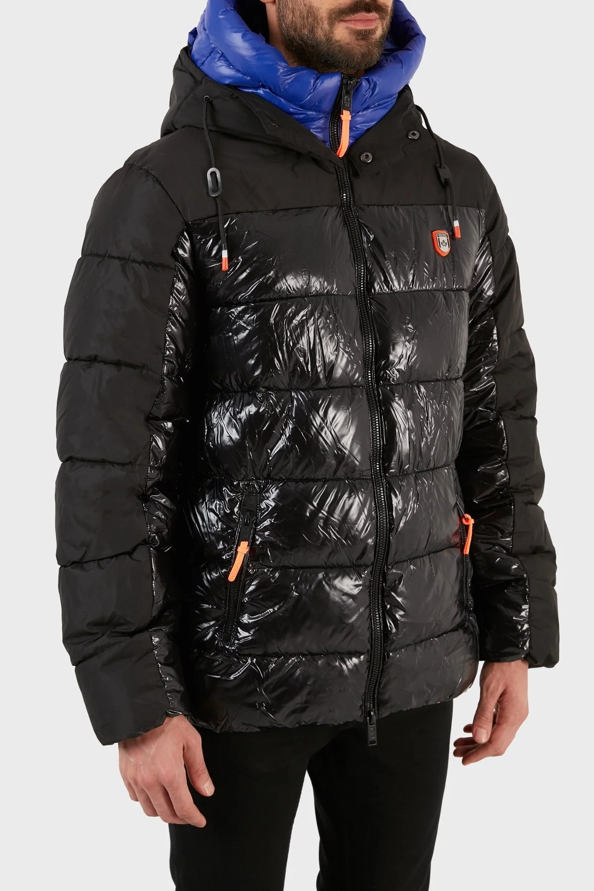 Canadian Peak Rüzgara Dayanıklı Kapüşonlu Outdoor Erkek Mont ADVENTEAK SİYAH - 3