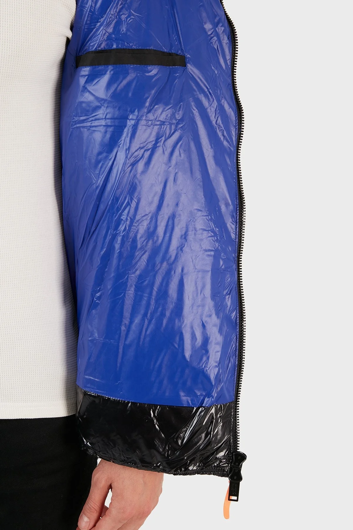 Canadian Peak Rüzgara Dayanıklı Kapüşonlu Outdoor Erkek Mont ADVENTEAK SİYAH - 7