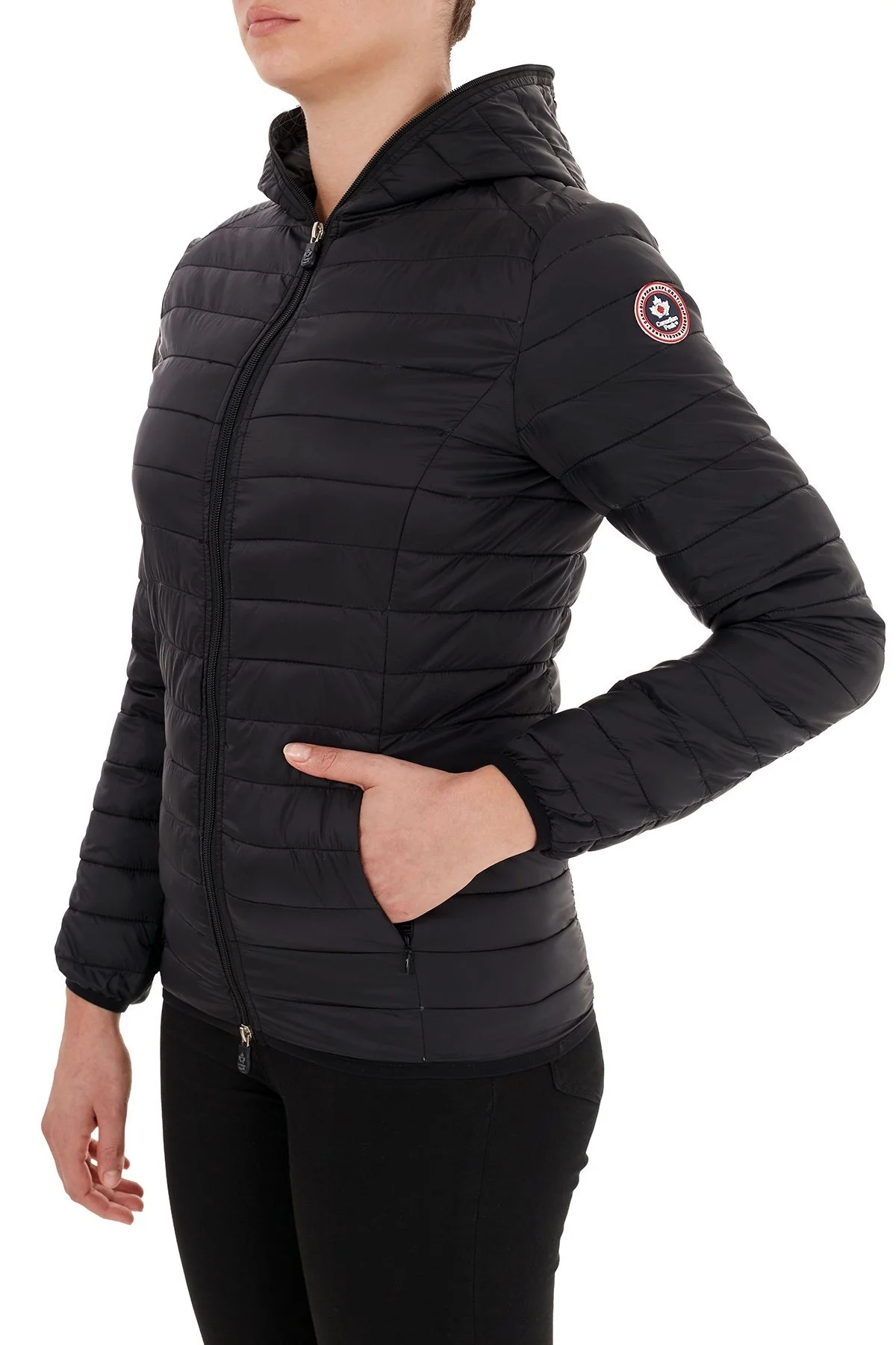 Canadian Peak Soğuğa Karşı Dirençli Outdoor Bayan Parka DAMILAY SİYAH - 4