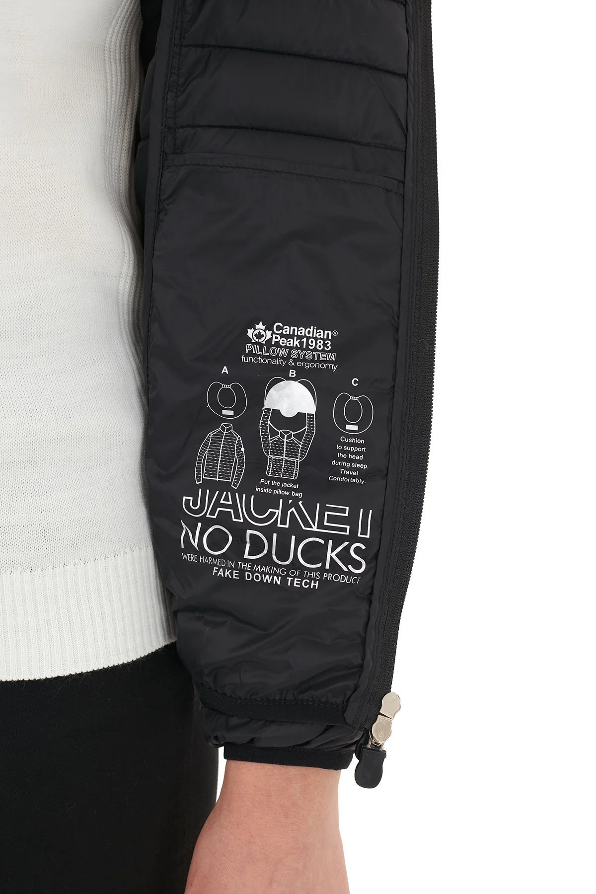 Canadian Peak Soğuğa Karşı Dirençli Outdoor Bayan Parka DAMILAY SİYAH - 7