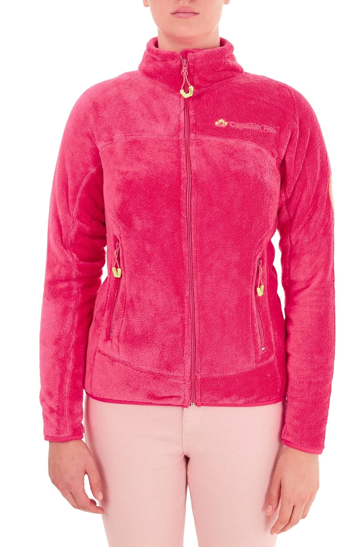 Canadian Peak Yumuşak Dokulu Outdoor Bayan Polar UNIDA PEMBE - 2