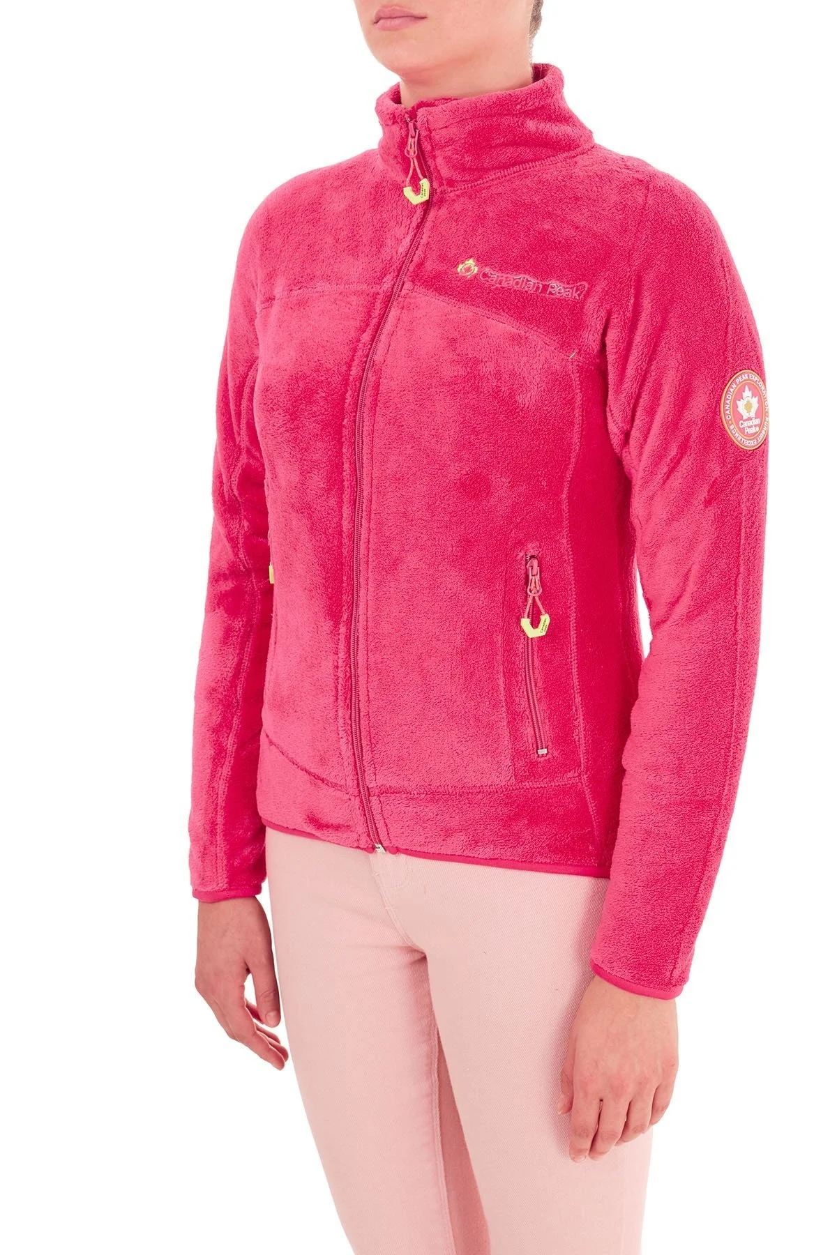 Canadian Peak Yumuşak Dokulu Outdoor Bayan Polar UNIDA PEMBE - 3