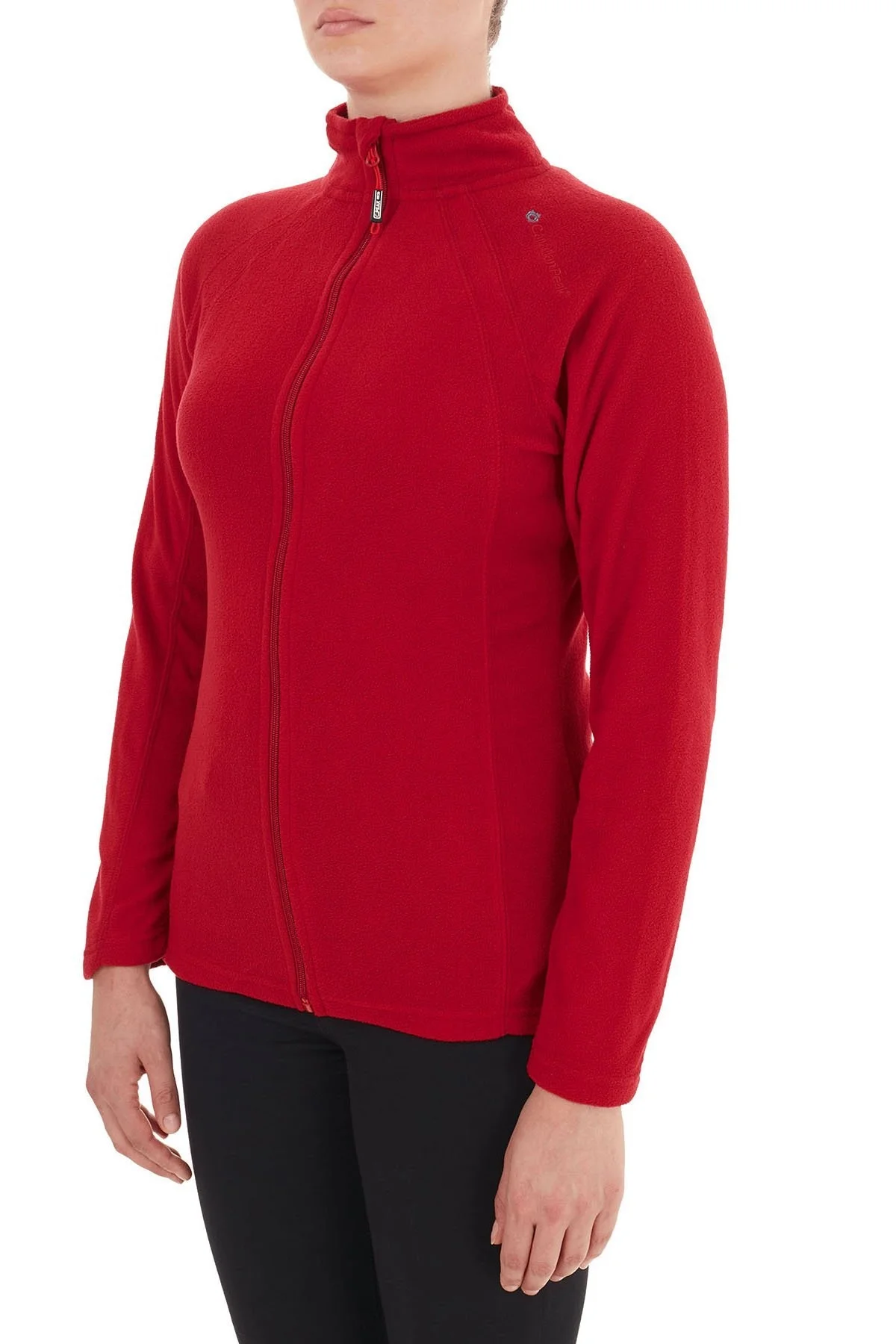 Canadian Peak Yumuşak Dokulu Outdoor Bayan Polar USTENCIA KIRMIZI - 3