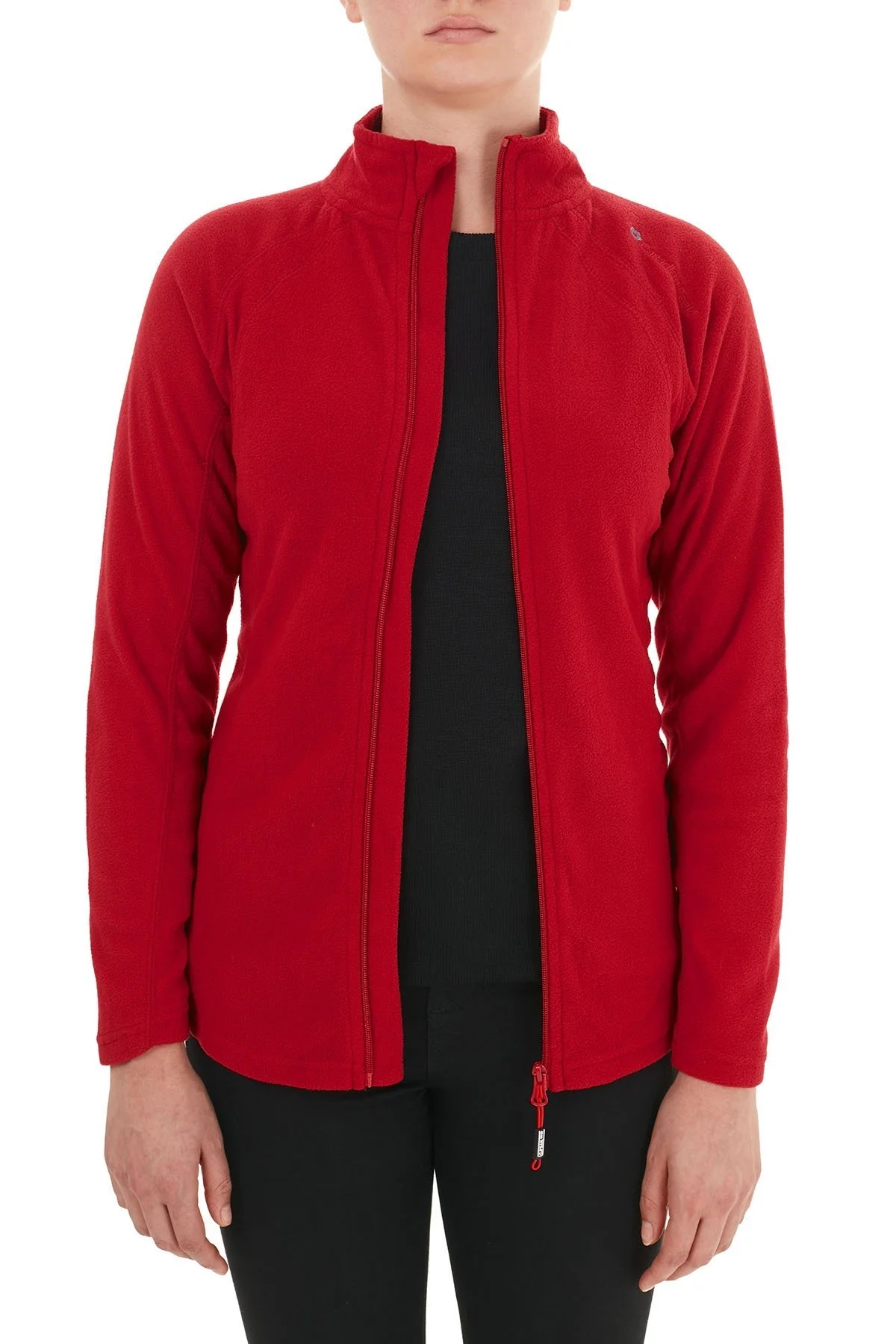 Canadian Peak Yumuşak Dokulu Outdoor Bayan Polar USTENCIA KIRMIZI - 5