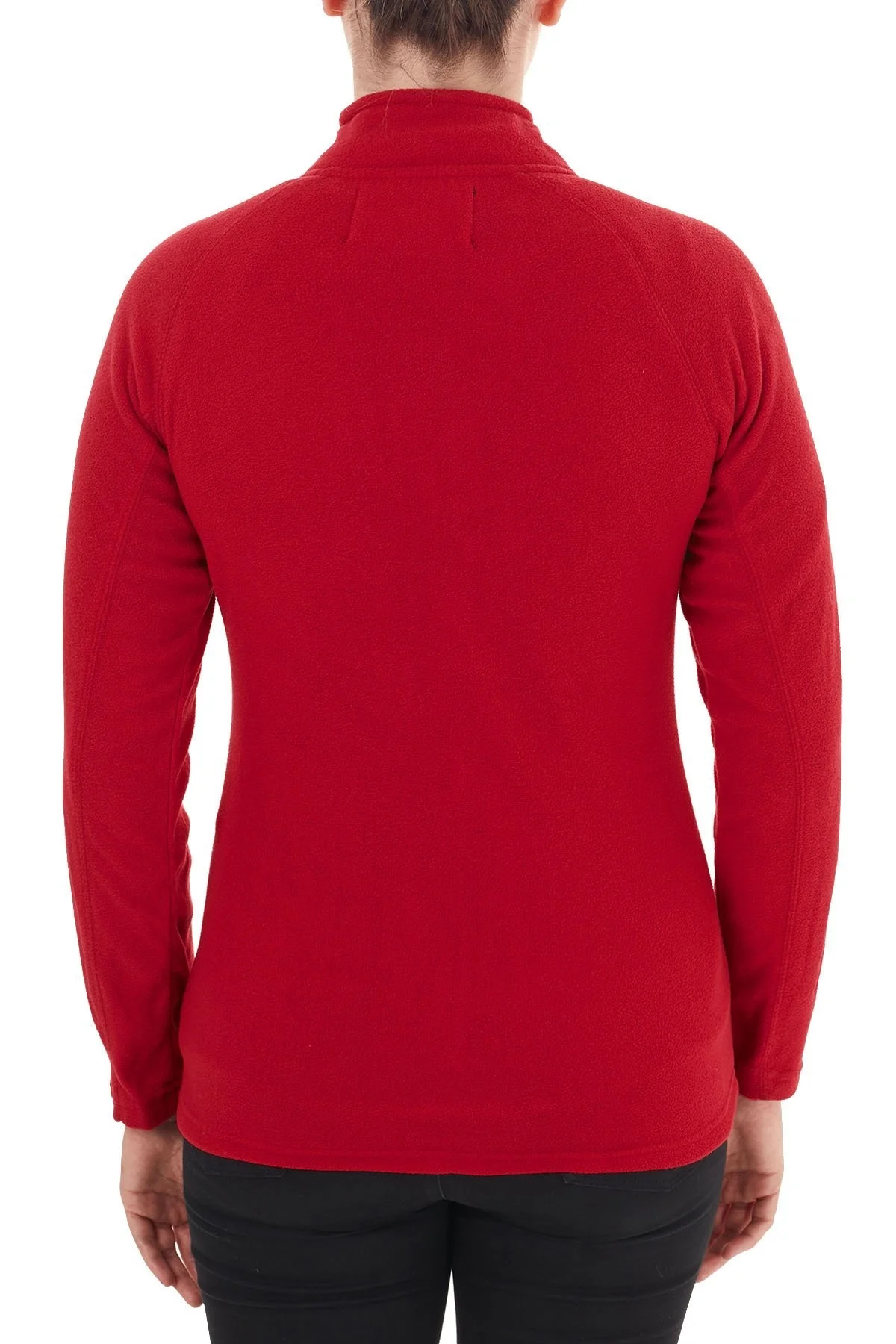 Canadian Peak Yumuşak Dokulu Outdoor Bayan Polar USTENCIA KIRMIZI - 6