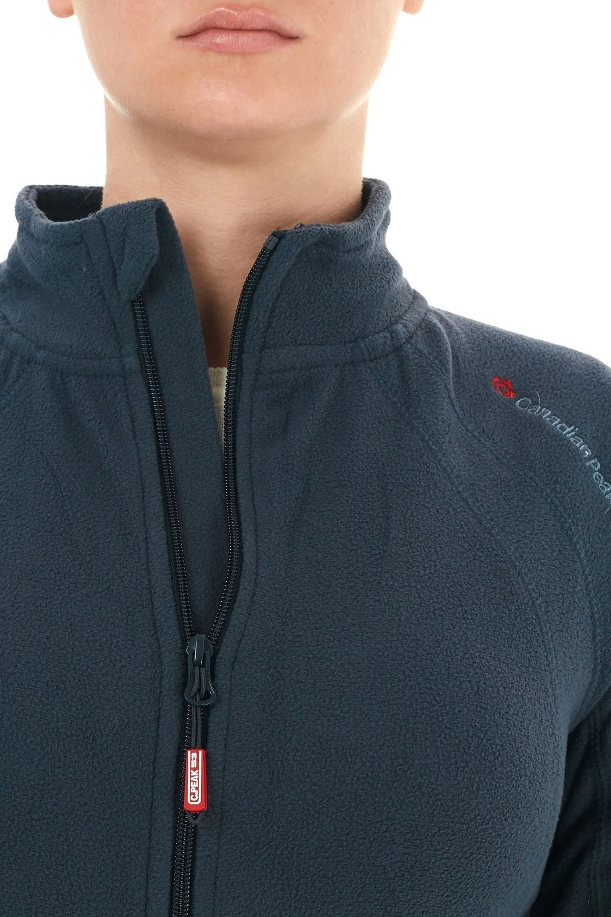 Canadian Peak Yumuşak Dokulu Outdoor Bayan Polar USTENCIA LACİVERT - 7