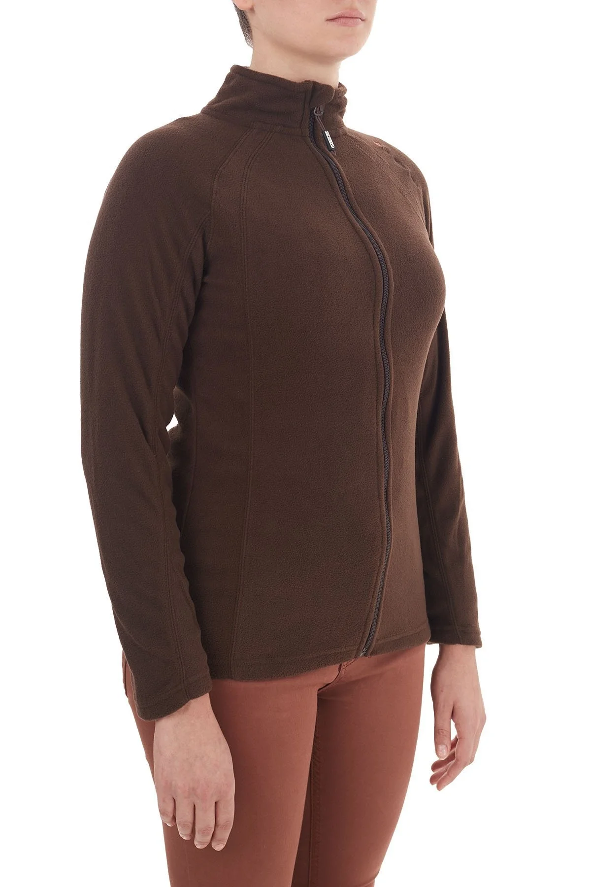 Canadian Peak Yumuşak Dokulu Outdoor Bayan Polar USTENCIA KOYU KAHVE - 4