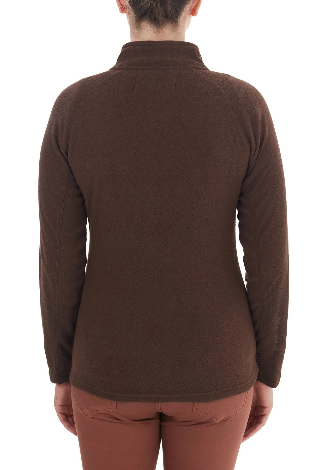 Canadian Peak Yumuşak Dokulu Outdoor Bayan Polar USTENCIA KOYU KAHVE - 6