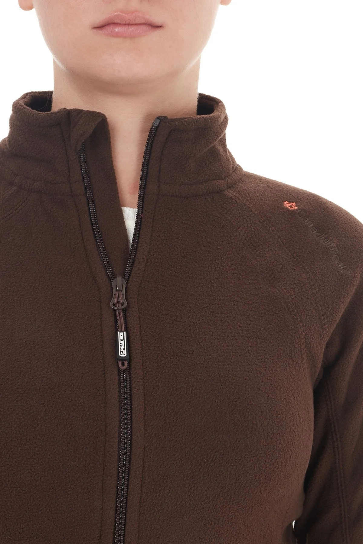 Canadian Peak Yumuşak Dokulu Outdoor Bayan Polar USTENCIA KOYU KAHVE - 7