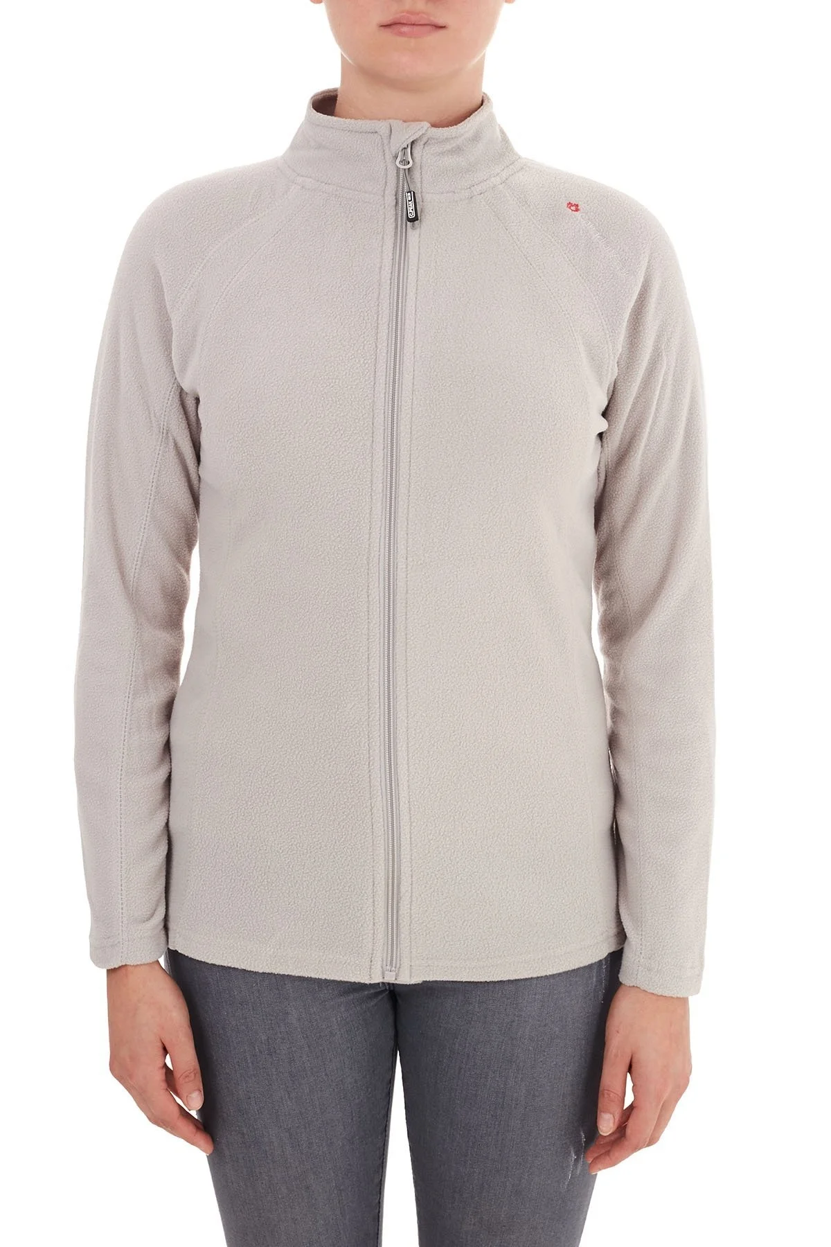 Canadian Peak Yumuşak Dokulu Outdoor Bayan Polar USTENCIA AÇIK GRİ - 2