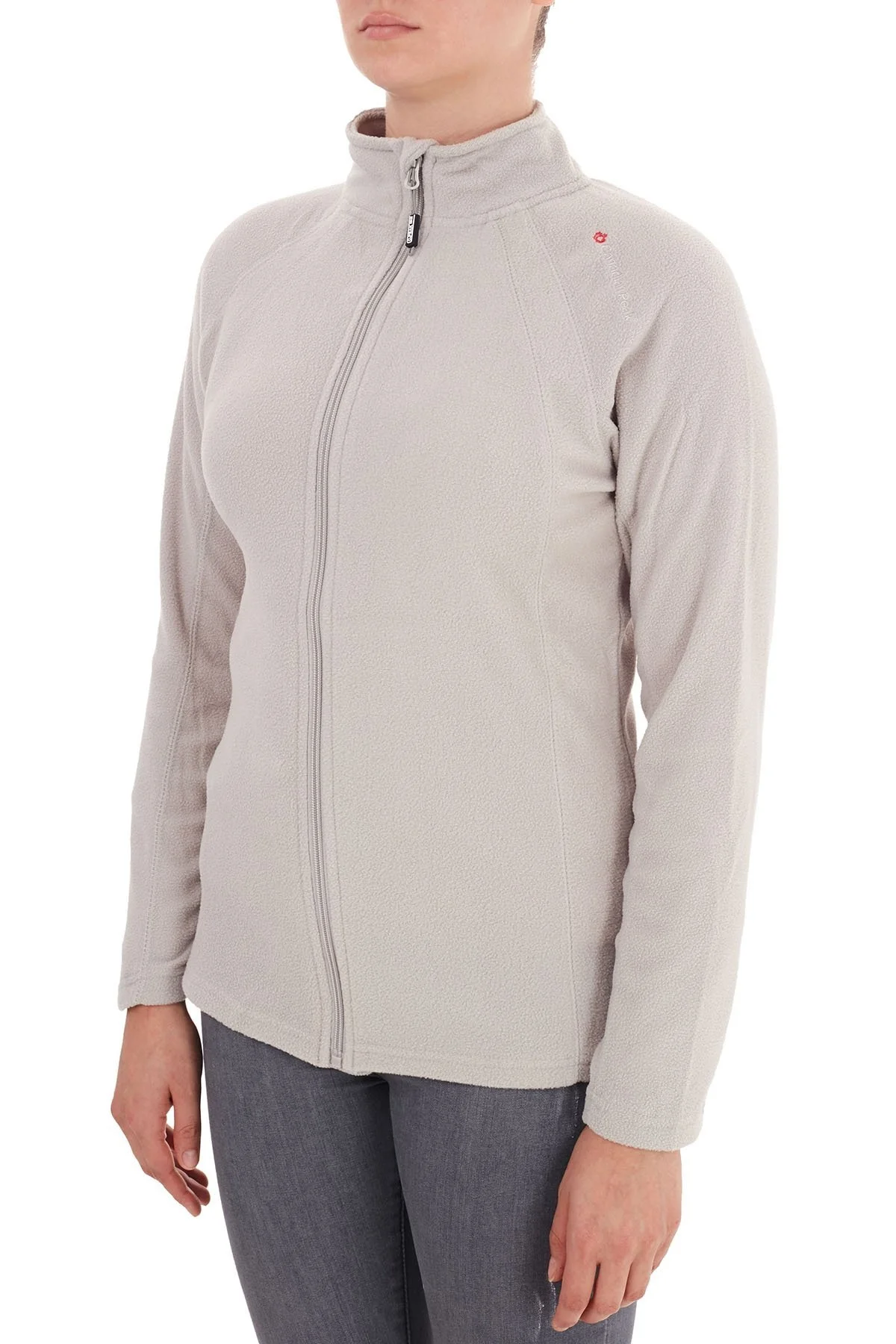 Canadian Peak Yumuşak Dokulu Outdoor Bayan Polar USTENCIA AÇIK GRİ - 3