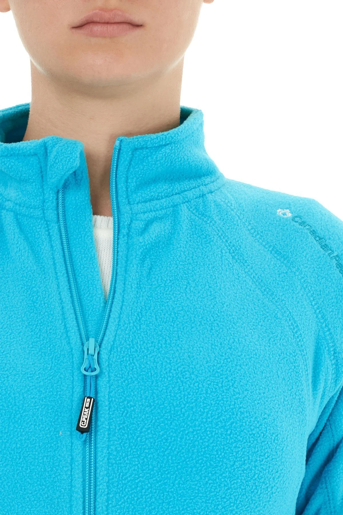 Canadian Peak Yumuşak Dokulu Outdoor Bayan Polar USTENCIA TURKUAZ - 7