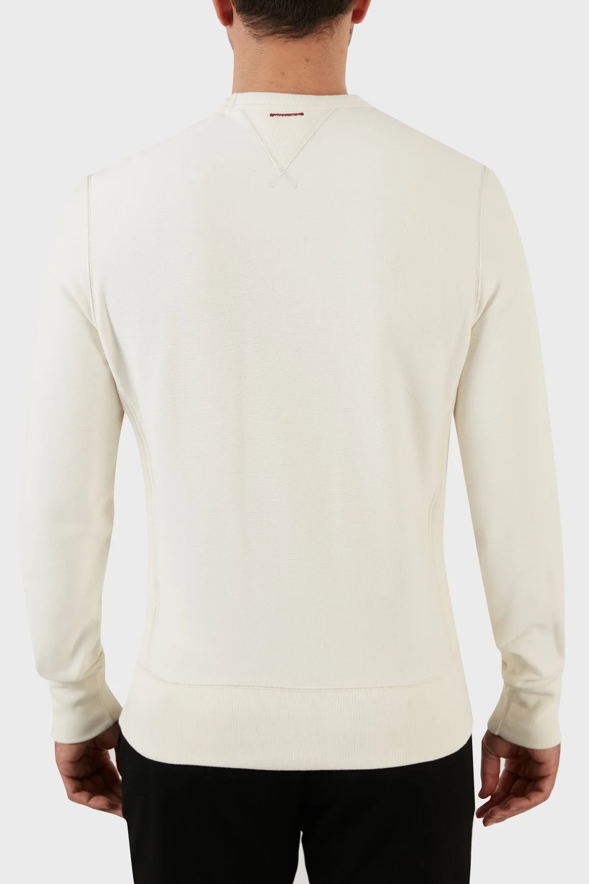 Champion Baskılı Regular Fit Bisiklet Yaka % 100 Pamuk Erkek Sweat 217798 ALAB ASTER BEJ - 2