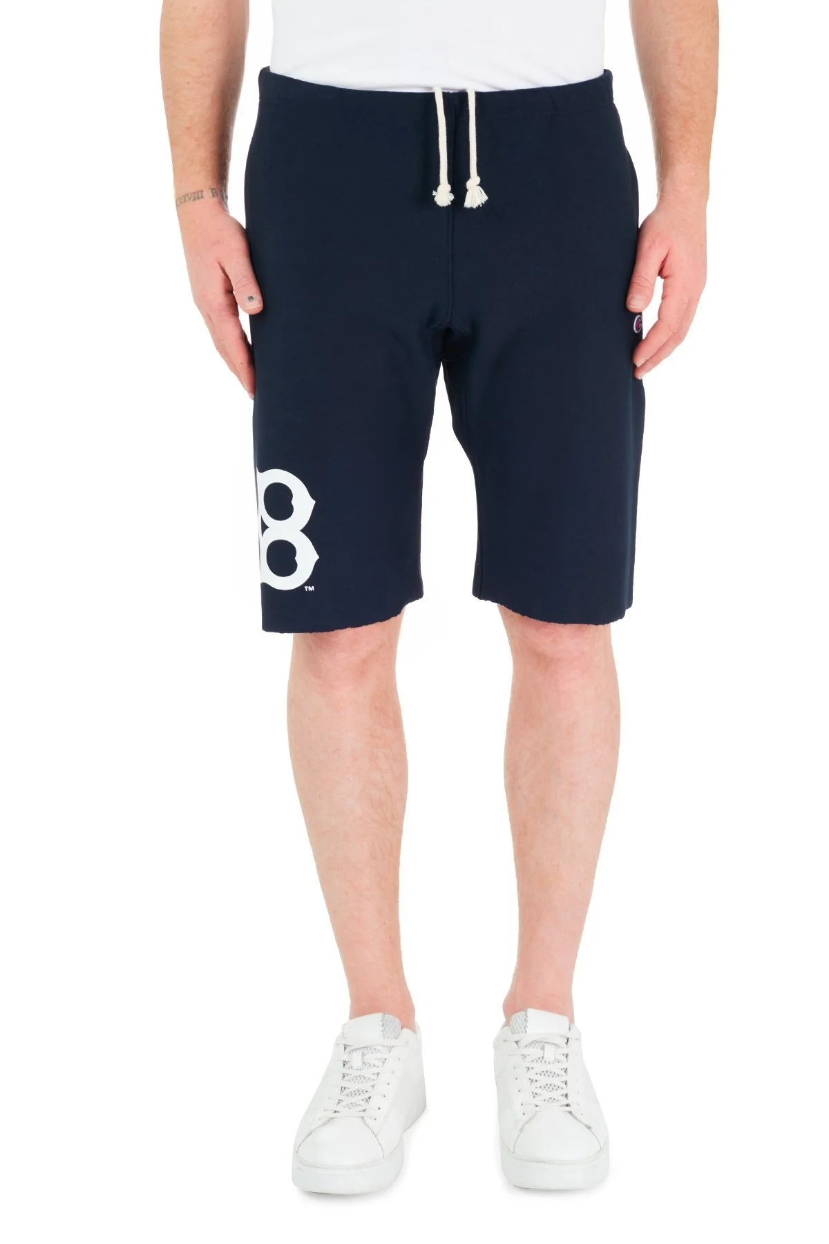 Champion Belden Bağlamalı Cepli Pamuklu Erkek Bermuda 216663 BS501 LACİVERT - 2