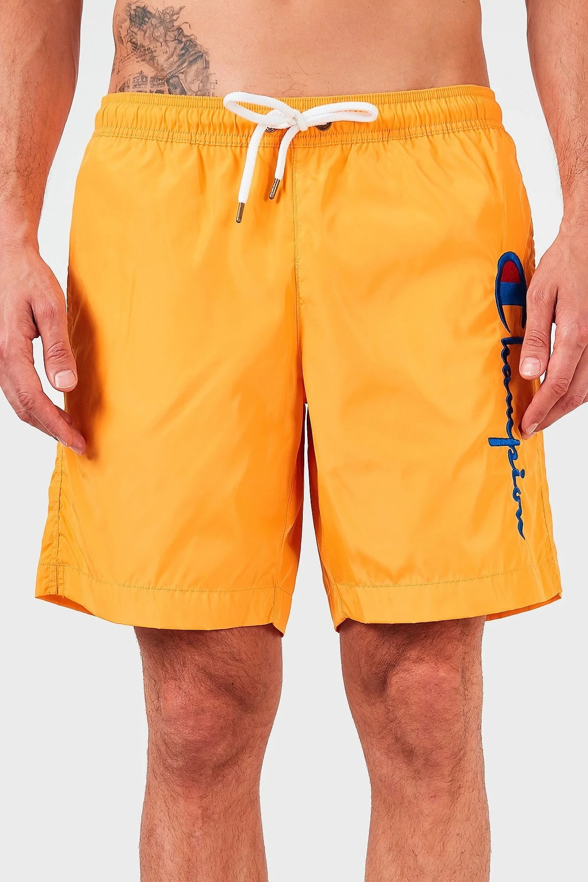 Champion Belden Bağlamalı Regular Fit Erkek Mayo Short 214458 ZNN OS030 TURUNCU - 2