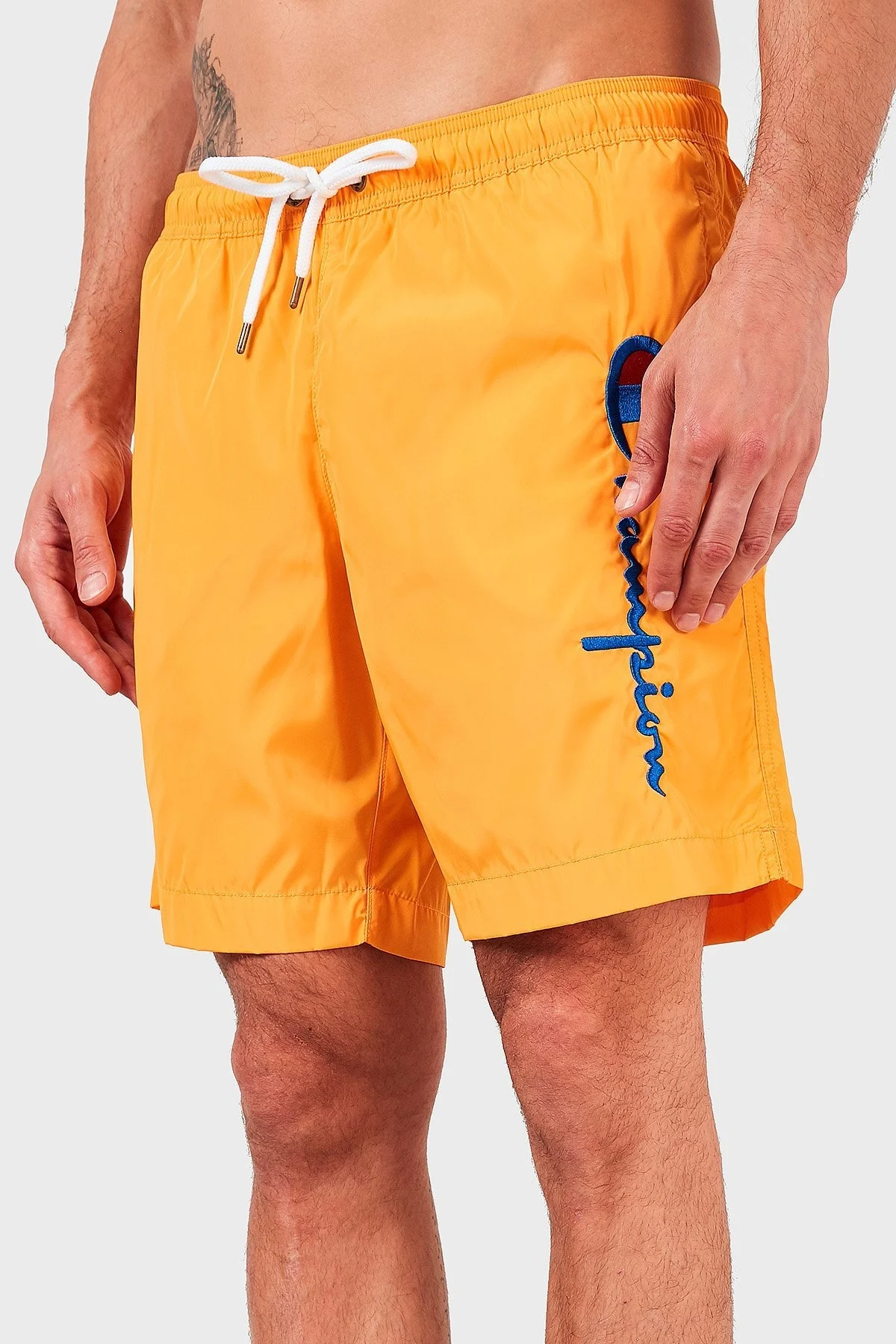 Champion Belden Bağlamalı Regular Fit Erkek Mayo Short 214458 ZNN OS030 TURUNCU - 3