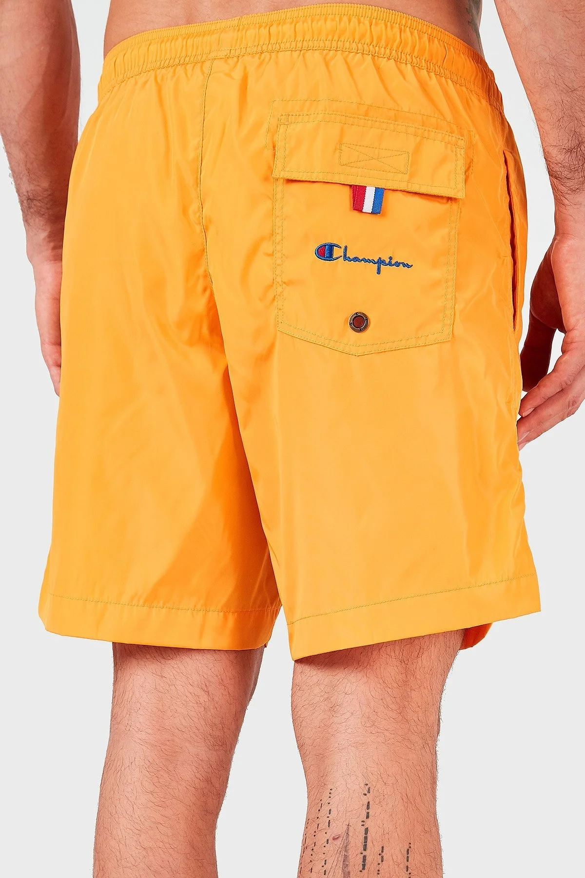 Champion Belden Bağlamalı Regular Fit Erkek Mayo Short 214458 ZNN OS030 TURUNCU - 4