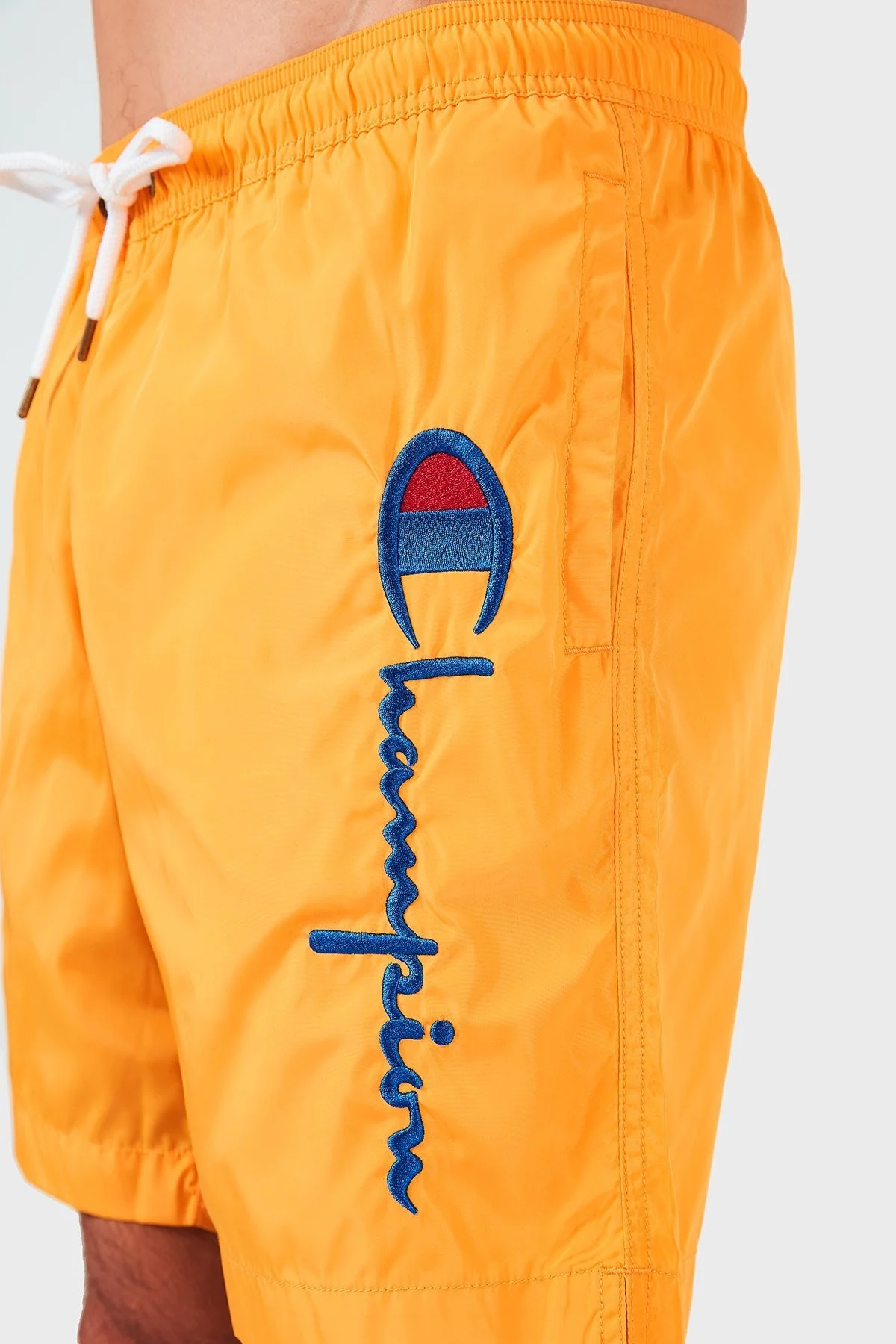 Champion Belden Bağlamalı Regular Fit Erkek Mayo Short 214458 ZNN OS030 TURUNCU - 6