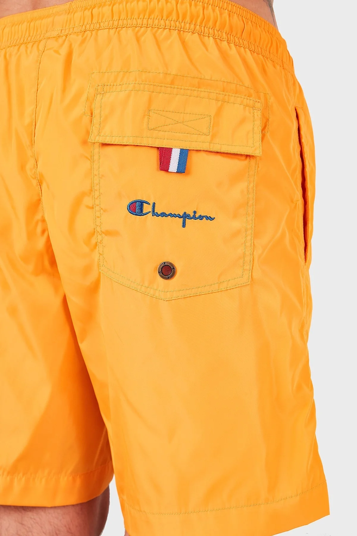 Champion Belden Bağlamalı Regular Fit Erkek Mayo Short 214458 ZNN OS030 TURUNCU - 7