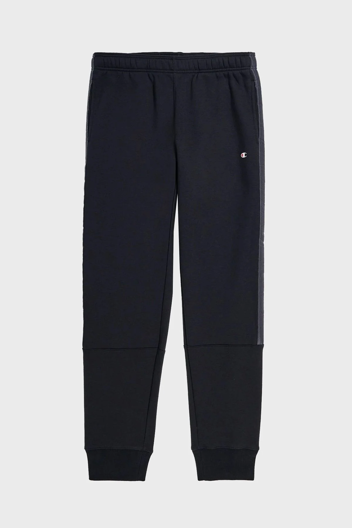 Champion Jakar Bantlı İçi Polarlı Regular Fit Jogger Erkek Pantolon 219096 NBK KK001 SİYAH - 5