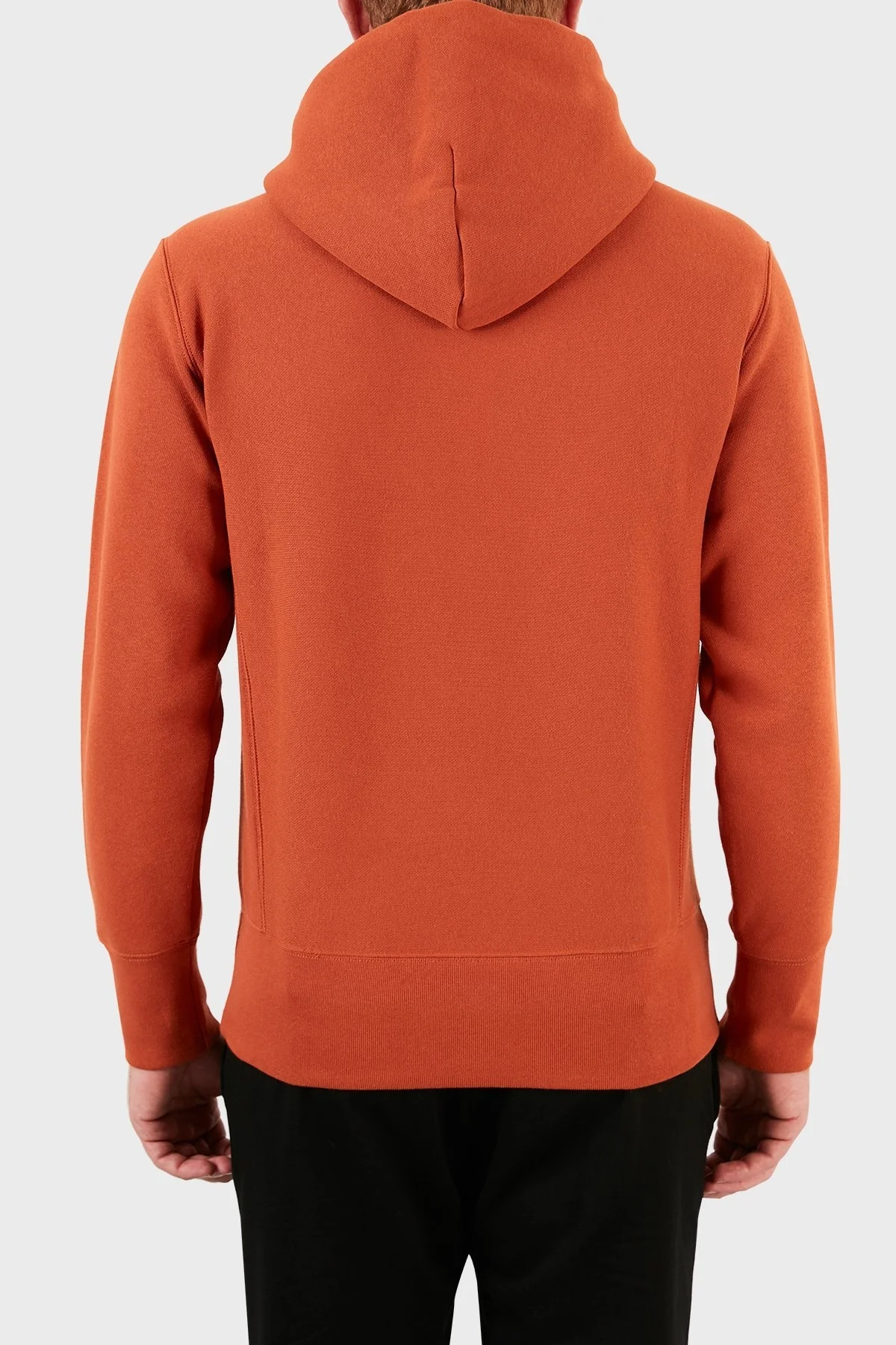 Champion Kapüşonlu Ters Örgü Custom Fit Pamuklu Erkek Sweat 216496 BBBO MS053 Tarçın - 2