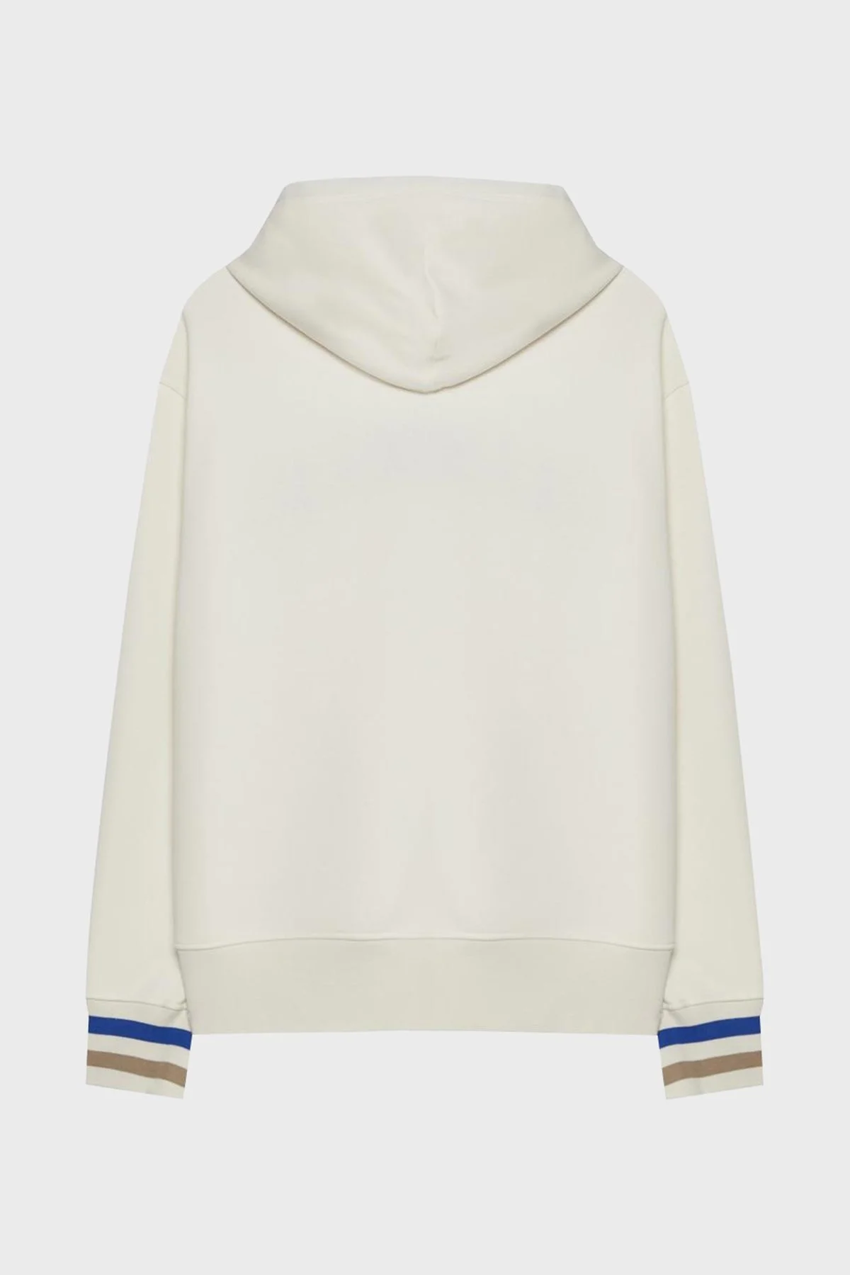 Champion Logo İşlemeli Kapüşonlu İçi Polarlı Relaxed Fit Erkek Sweat 219174 WSW WW034 BEJ - 6