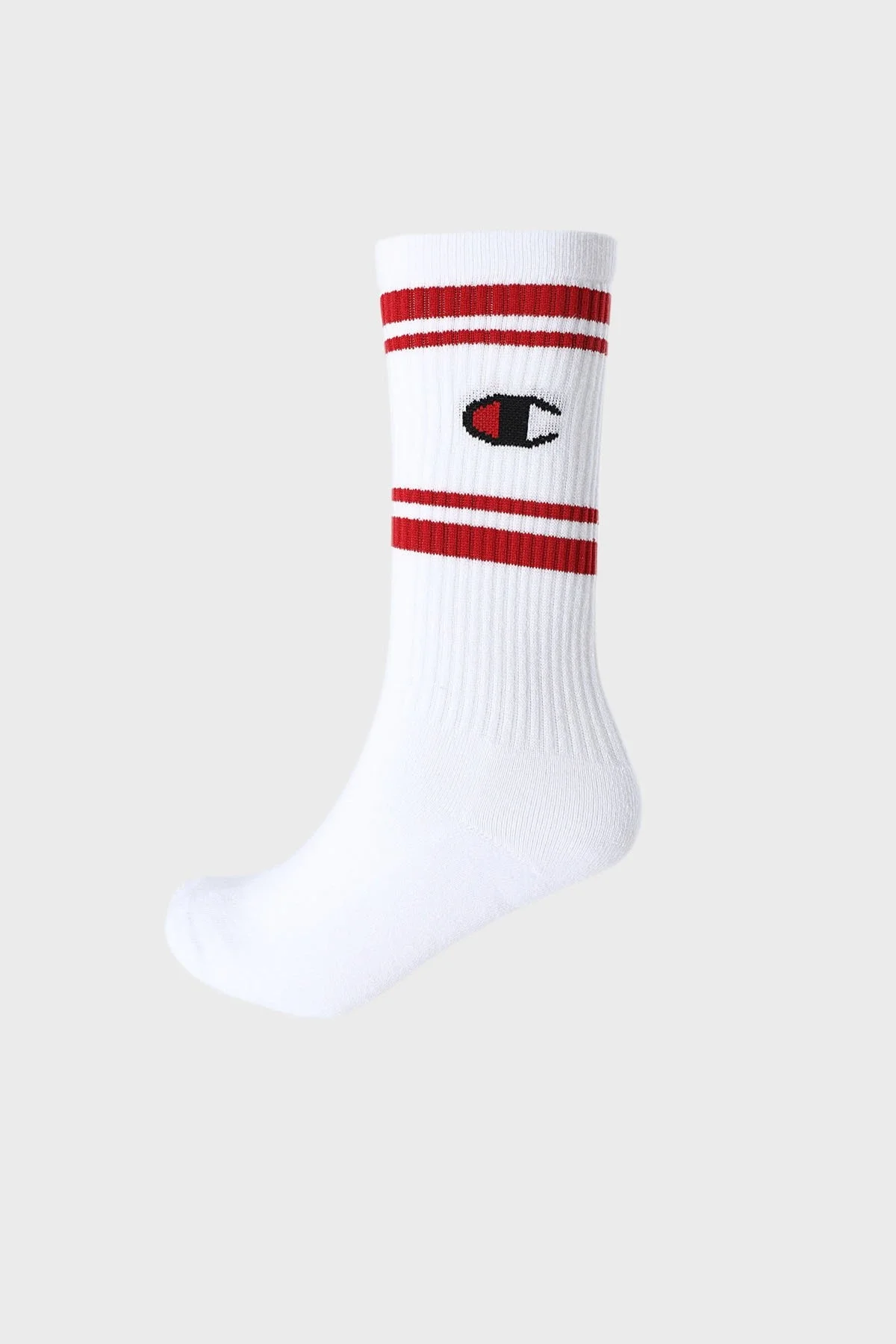 Champion Logolu Pamuklu 3 Pack Unisex Çorap U20081 WHT/WHT/WHT WW001 BEYAZ - 4