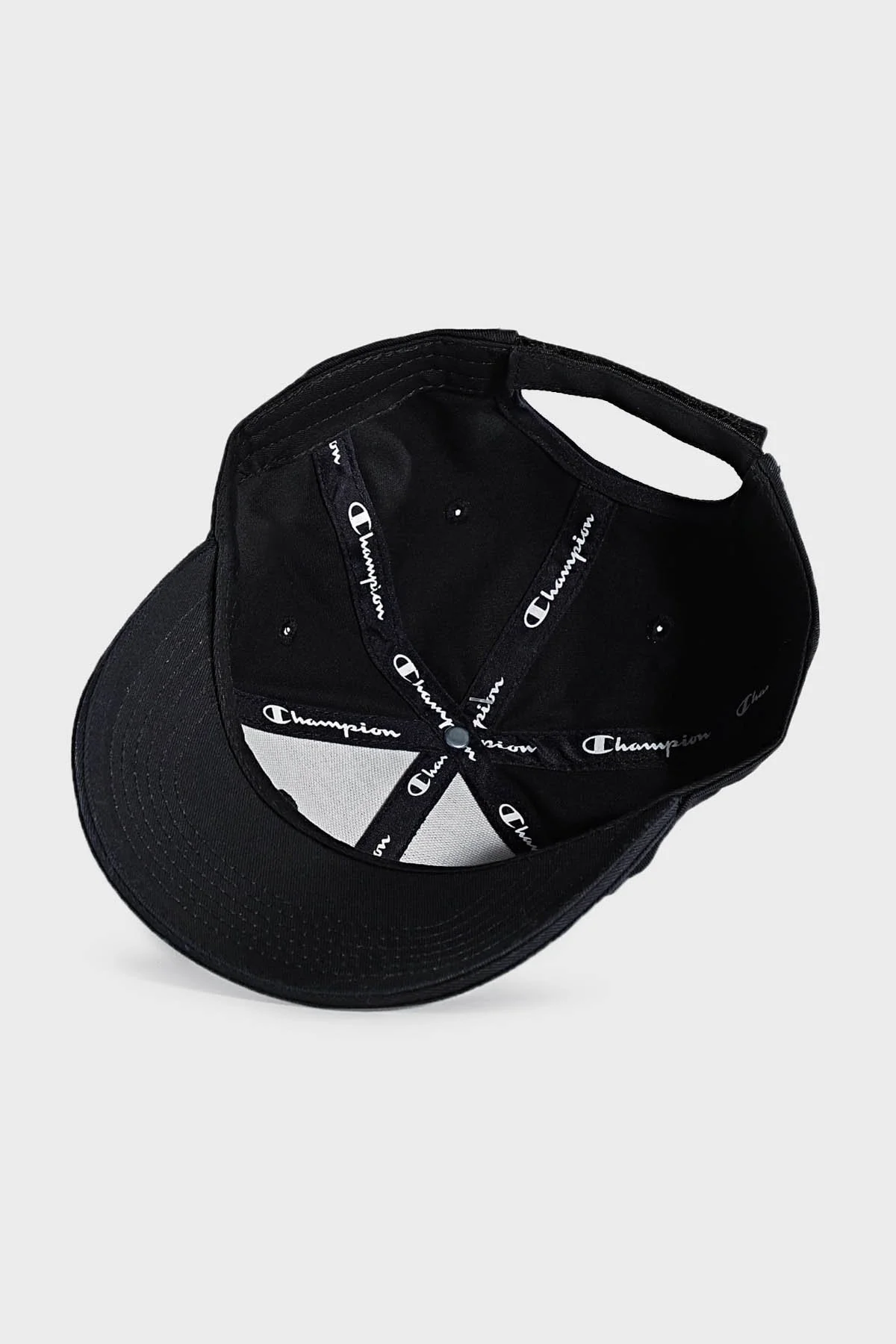 Champion Logolu Pamuklu Unisex Şapka 802410 NBK KK001 SİYAH - 4