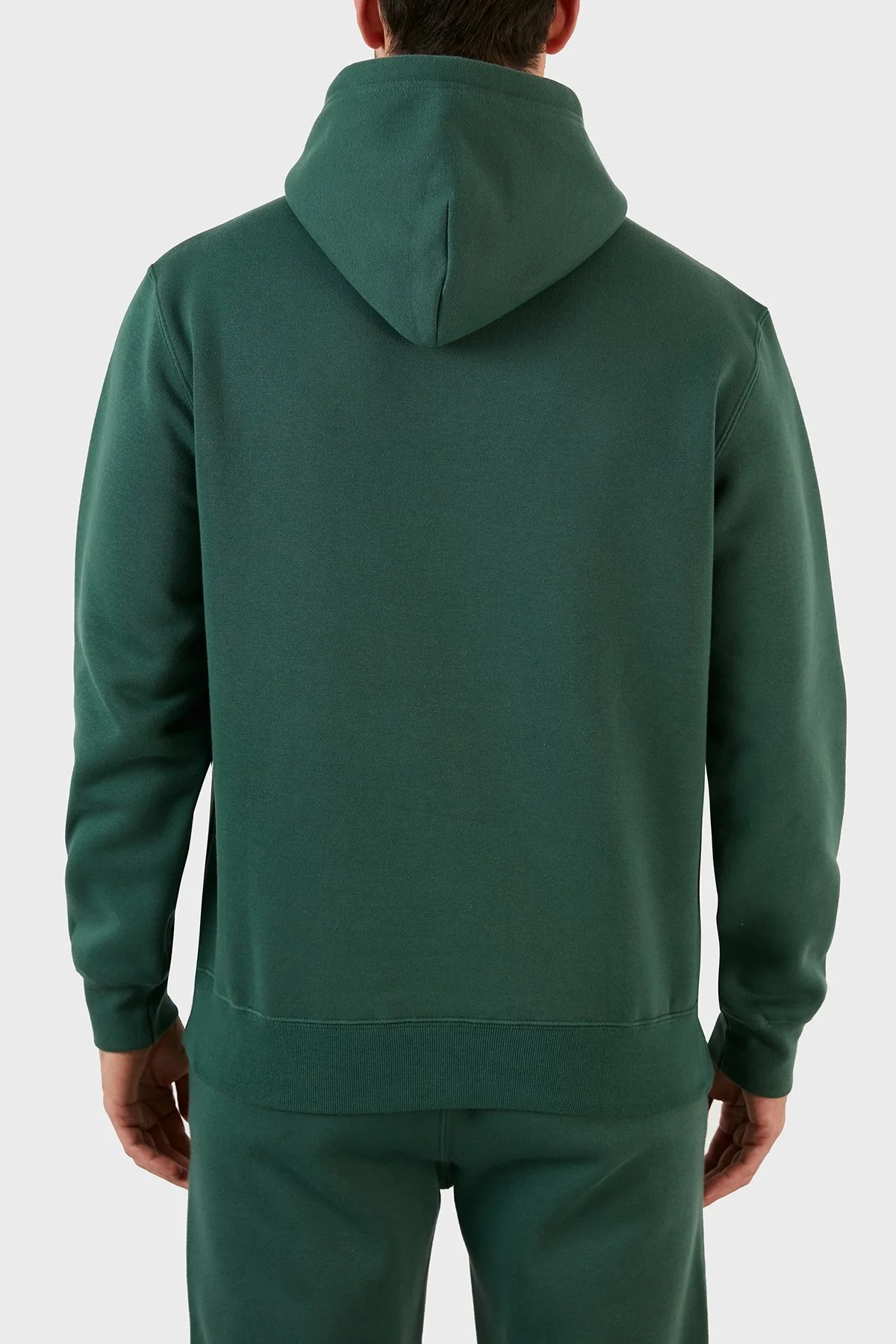 Champion Logolu Regular Fit Kapüşonlu Kanguru Cepli Pamuklu Erkek Sweat 217858 TKGGS 568 HAKİ - 5