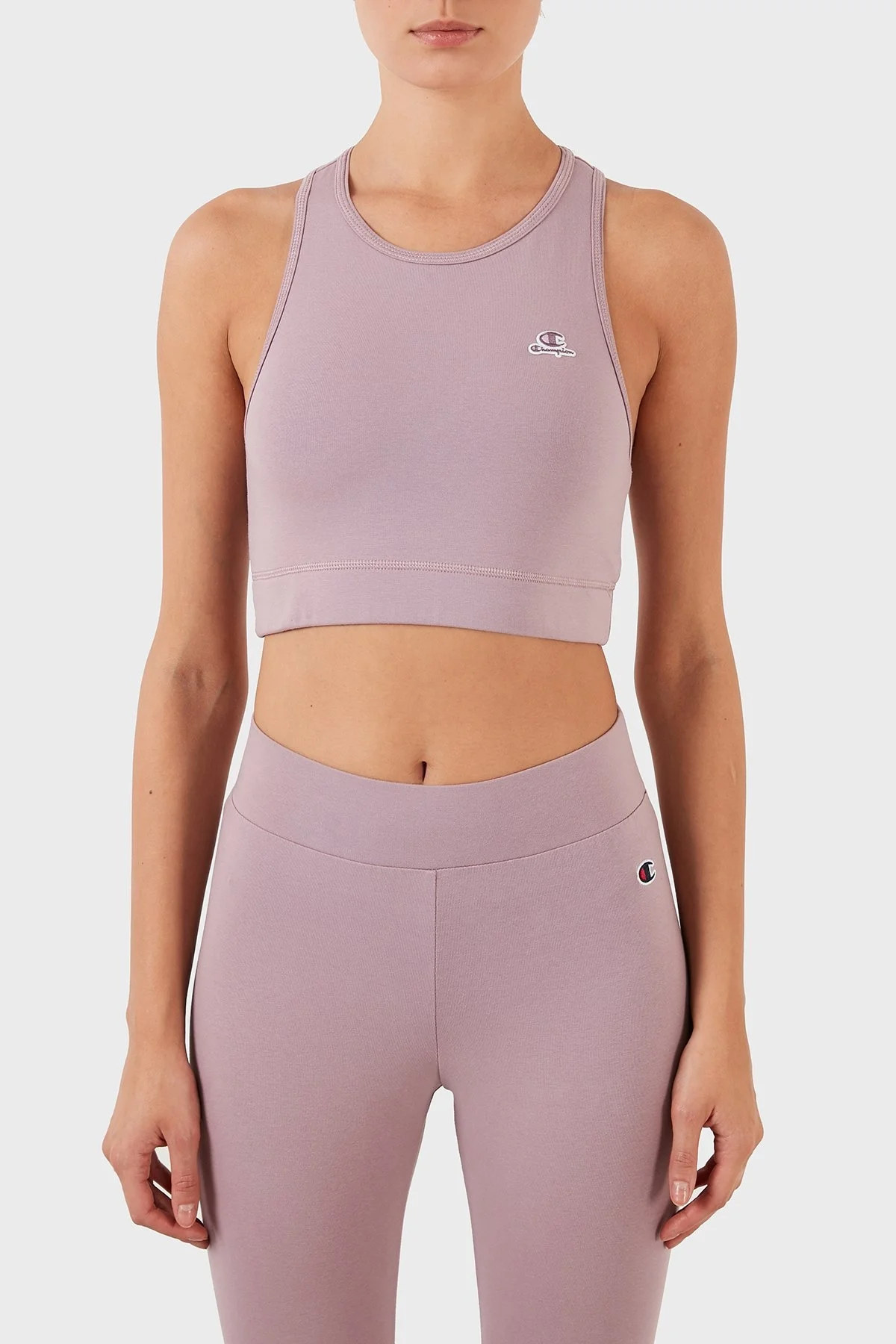 Champion Logolu Slim Fit Spor Bayan Sütyen 115546 EBYPS 162 LİLA - 1