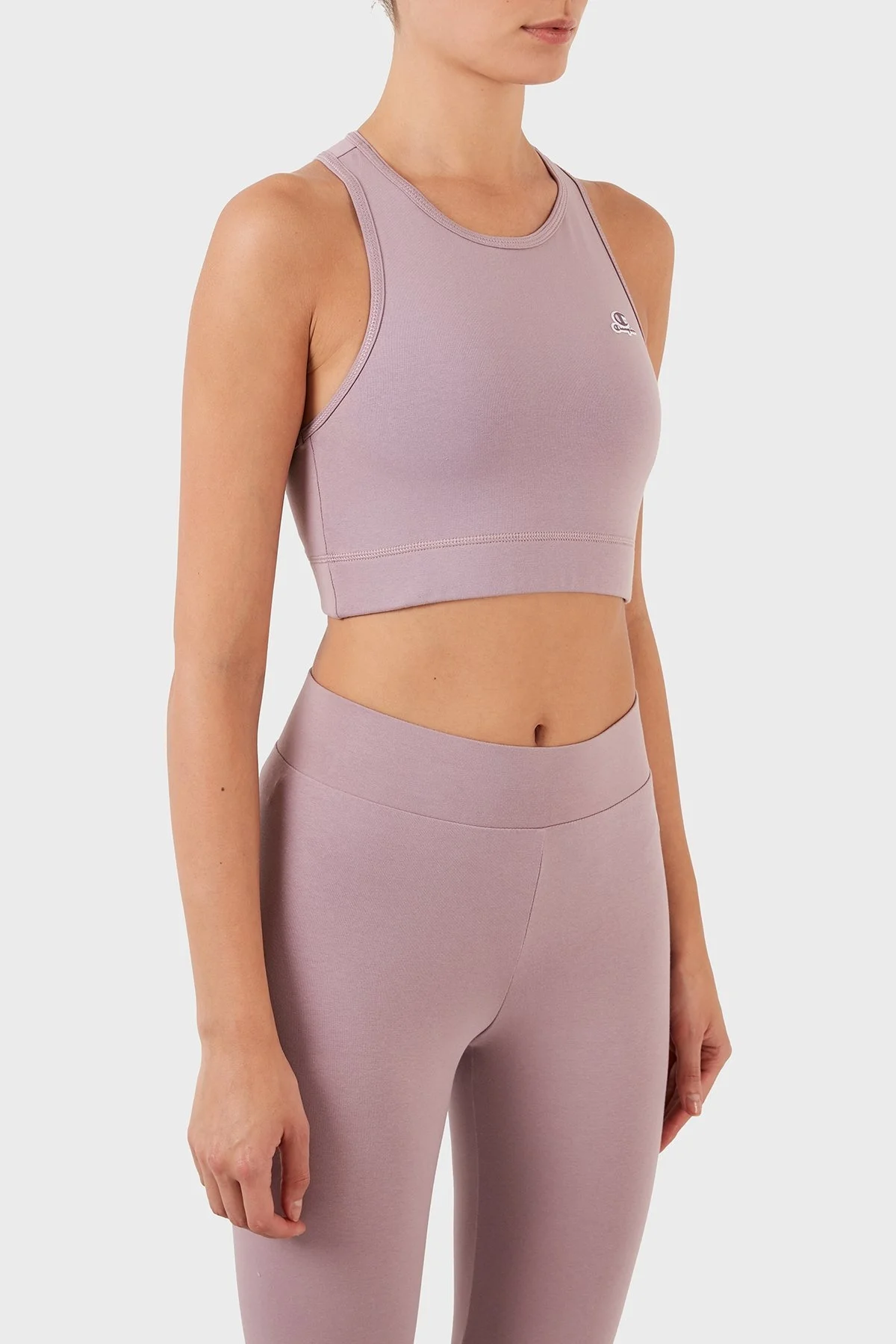 Champion Logolu Slim Fit Spor Bayan Sütyen 115546 EBYPS 162 LİLA - 3